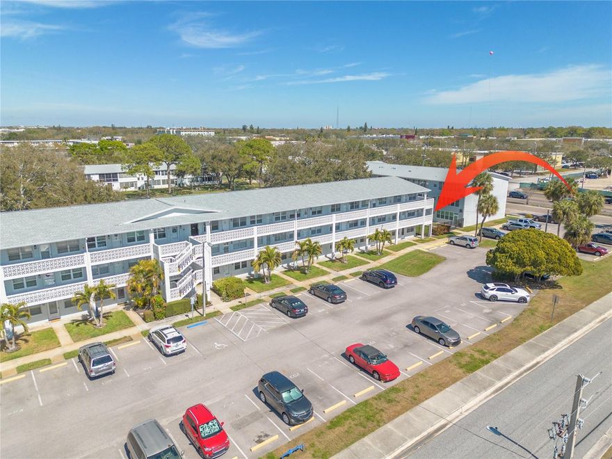 Welcome to easy Florida living in this beautifully updated 1 bedroom, 1.5 bathroom condo located in a desirable 55+ community in St. Petersburg. This light and bright ground-floor unit offers comfort, convenience, and flexibility. The spacious sunroom serves as a versatile flex space — perfect for a home office, guest room, hobby area, or additional sleeping space and even features a private back door providing quick and easy access to the heated pool, shuffleboard courts, and clubhouse. Your assigned parking space is located directly outside your front door for ultimate convenience.
Inside, you’ll find tile flooring throughout, an updated kitchen, and an open layout filled with natural light. Major updates include a newer A/C (2018), water heater (2017), and hurricane impact windows in the sunroom for added peace of mind. The building also features a new roof, milestone inspection completed, and experienced no flooding during the last hurricane.
The location truly cannot be beat with Publix, HomeGoods, Whole Foods, and Starbucks all just across the street, daily errands are effortless. You’re also just a short drive to vibrant downtown St. Pete, Tampa, and close to Tampa International Airport, making travel a breeze.
Whether you're looking for a full-time residence or the perfect snowbird retreat, this move-in ready condo offers low-maintenance living in a prime location. Don’t miss your opportunity to own a slice of Florida sunshine!