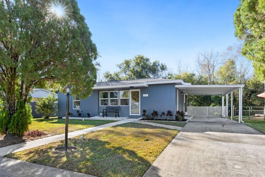Welcome home to this truly adorable 2-bedroom, 1-bathroom residence, perfectly situated in a peaceful Deltona neighborhood and backing up to protected conservation land, offering exceptional privacy and a tranquil natural backdrop. From the moment you arrive, you’ll appreciate how lovingly maintained, energy efficient, and thoughtfully updated this home has been, making it completely move-in ready.

Inside, the home features luxury vinyl flooring throughout, providing both durability and modern style while creating a seamless flow from room to room. The beautifully updated kitchen is the heart of the home, showcasing stone countertops and plenty of workspace - ideal for everyday living or entertaining. A variety of smart home features enhance the home’s energy efficiency, comfort, and convenience, allowing you to enjoy a more connected and cost-conscious lifestyle.

Both bedrooms are filled with natural light, while the bathroom has been tastefully updated to complement the home’s overall charm. Major improvements have already been completed, offering peace of mind and long-term savings, including a roof replaced in 2018, energy-efficient AC system from 2016, energy-efficient windows in 2018, electrical updates in 2024, and a brand-new, energy-efficient water heater installed in 2026.

Step outside and enjoy the quiet setting with no rear neighbors, where conservation views create a serene outdoor space perfect for relaxing, enjoying nature, or hosting intimate gatherings. Whether you’re sipping your morning coffee or unwinding in the evening, this backyard offers a rare sense of privacy and calm. Plus, if location is important to you, this home is within 40 minutes of the beach, 30 minutes of downtown Orlando, and 45 minutes of the theme parks, giving you endless opportunities to live the dream life!

This home is an excellent opportunity for a first-time buyer, downsizer, or anyone seeking a low-maintenance, energy-efficient home in a convenient location. With its charm, thoughtful upgrades, and peaceful setting, this Deltona gem is ready to welcome its next owner.