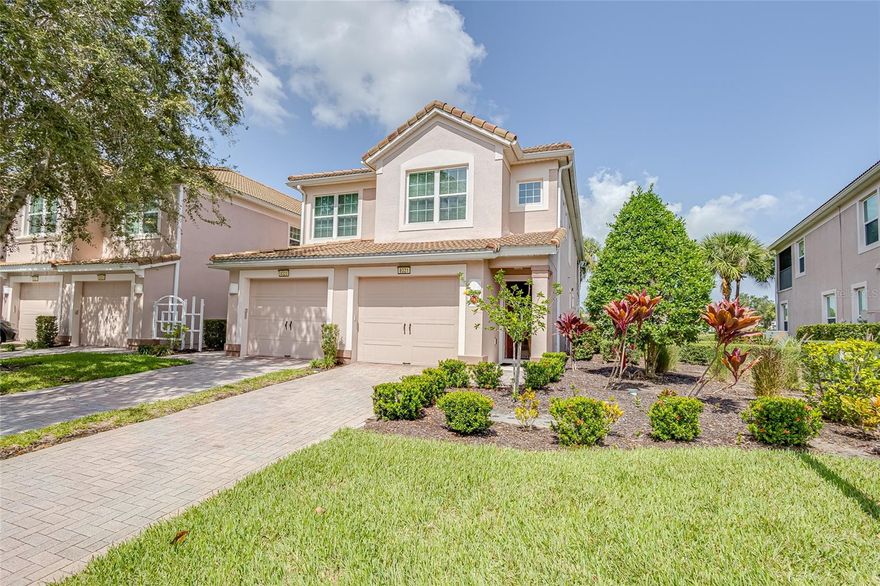 Welcome to the beautiful community of Bella Trae in Championsgate, where dreams become a reality. Disney is approximately 11 miles away, and the Orlando International Airport is 22 miles away. This beautiful townhouse has 2 bedrooms, and 2 bathrooms, with a flex room that can be used as an office or third bedroom. The condo has large glass sliding stack doors, so you can enjoy the beautiful pond view. The corner unit offers extra square footage and a larger balcony than other units. The master bedroom has a large walk-in closet. The master bathroom features a large walk-in shower with a built-in bench and dual sinks. Adjacent to the galley kitchen is a breakfast nook area, where you can enjoy a cup of coffee and a view of the water every morning. 


The community features an array of amenities such as a resort style heated pool, and hot tub with a beach entrance. Inside the beautiful clubhouse is a state of the art fitness center, yoga room, billiards room, media center, outdoor kitchen, fire pit, bocce ball, tennis court, and newly redesigned putting greens. There are miles of paved walkways, beautiful greenery, and multiple water features on the property. This is truly a community that the whole family will love!