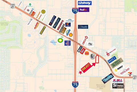 Tiny photo for 3308 NW Blitchton Road, Ocala, FL 34475 (MLS # OM688919)