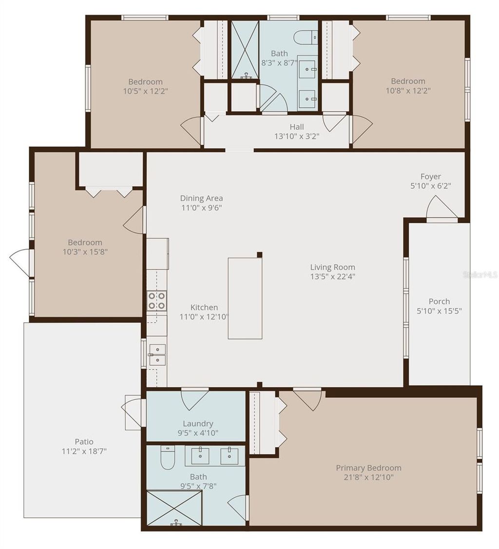 Photo of 2286 Terrace Drive N, Clearwater, FL 33765 (MLS # TB8457722)