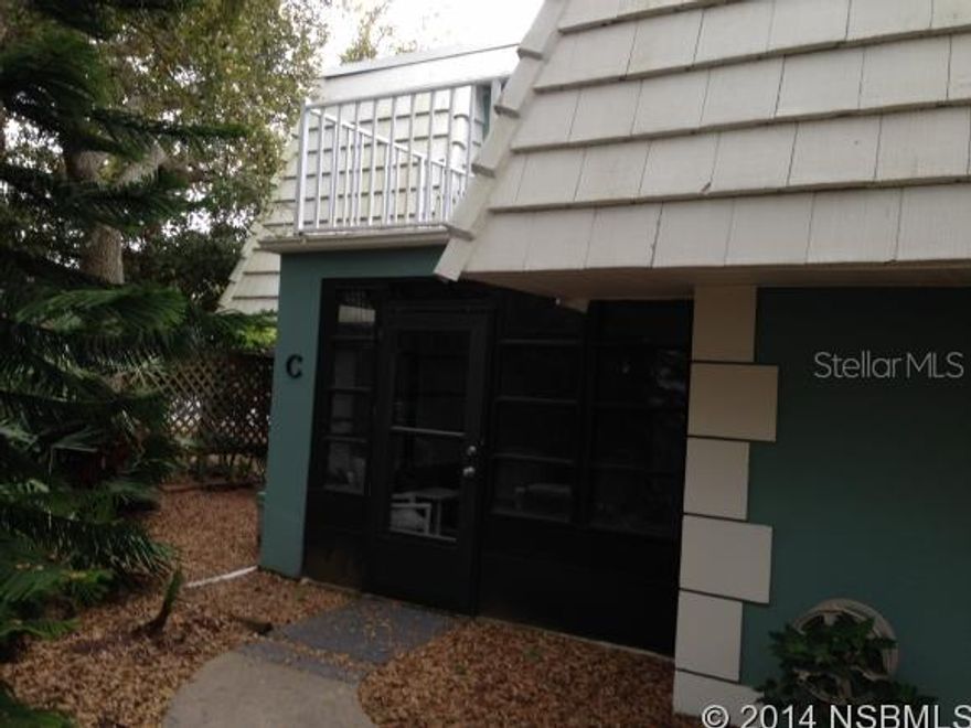 Great location directly across street from no-drive beachnice private peaceful wooded location, well maintained homeGreat community with pool, tennis, shuffleboard and cabanaSpacious master bedroom with walk in closet and updated en suite bathroom, guest room also has two large closets and bath room, in unit laundry room off 1/2 bath on first levelwith nice size kitchen, dining, and living room, nice Florida room, and best of all is the location in center of complex not near the road and yet a close walk to the beach, shoppes, restaurants, and grocery. .it doesn't get much better than this. Hurry this one wont last long, come secure your place in paradise.  (measurements presumed accurate but not guaranteed) ;Water: City