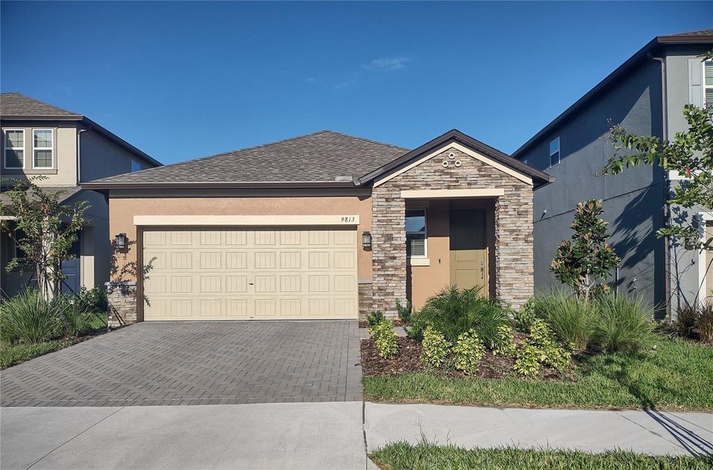 Photo of 9813 Little Bluestem Drive, Land O Lakes, FL 34637 (MLS # TB8457343)