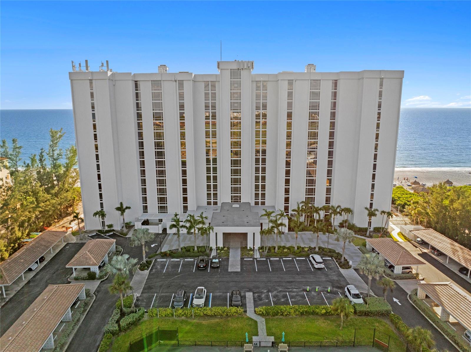 One or more photo(s) has been virtually staged. Don’t miss your chance to own a slice of paradise in the highly sought-after Sea Gate Club on historic Longboat Key! Step into unit #7D, where you’ll be captivated by breathtaking, unobstructed views of the Gulf and beach that seem to stretch on forever. This highly desirable two-bedroom, two-bath split floor plan offers the perfect combination of privacy and open living space, making it ideal for both relaxation and entertaining. Imagine transforming this blank canvas into your dream home! Each bedroom is thoughtfully positioned on opposite sides of the unit, providing an exceptional layout for guests or a productive work-from-home experience. Picture yourself enjoying stunning sunsets from your own private balcony each evening. The Sea Gate Club boasts 89 units across 15 stories, and this remarkable building has undergone extensive renovations in recent years. With recent enhancements like a stunning new pool and hot tub, a new roof, hurricane-rated windows, refreshed exterior stucco and paint, upgraded elevator doors, climate-controlled bike storage, and dedicated paddleboard and kayak storage, this community truly shines. Indulge in premium amenities that elevate your lifestyle, including a tennis court, air-conditioned bike room, clubhouse with a kitchen, library/meeting space, and a fully equipped fitness center. With the beach steps away, you’ll experience the ultimate resort-style living every day. This isn’t just an opportunity; it’s a lifestyle upgrade. Does this sound like the perfect match for you? Don’t wait—schedule your private showing today and take the first step towards your dream life in paradise!