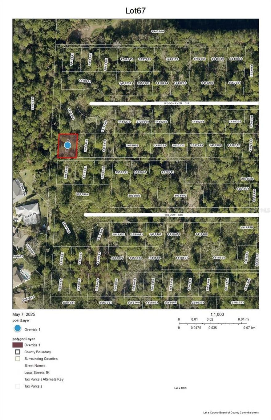 Looking for the perfect spot to build our dream home? Look no further than this unimproved land located near US441 and downtown Mount Dora. This property is zoned for both single family homes and manufactured homes, offering plenty of options for your future residence. While sewer and well installation will be necessary, this lot’s prime location is worth the investment. Just minutes from US441 and 2.4 miles from downtown Mount Dora, you’ll have easy access to all the festivals and events this charming town has to offer. Plus, you’ll be a short drive away from Renniger’s Flea Market and Antique Center, where you can discover hidden treasures and unique finds. This property’s convenient location also allows for easy travel to both the Gulf Coast and the Atlantic Ocean. Within an hour and a half, you can be relaxing on the beach and soaking up the Florida sun. If you’re looking for entertainment closer to home, Orlando and Disney are only 40-50 minutes away. Keep in mind that building requirements and regulations will vary by municipality, so it will be the buyer’s responsibility to contact Zoning and Planning to determine the specific requirements for this lot. Don’t miss out on the opportunity to build your dream home in this desirable location with NO HOA! PLEASE NOTE THAT THIS LAND IS UNIMPROVED AND MAY NOT BE ACCESSIBLE AT THIS TIME, ROADS ARE PLATTED, BUT MAY NOT BE CLEARED. YOU WILL NEED A WELL, SEPTIC AND EACH HOME WILL NEED A SPRINKLER SYSTEM PER PLANNING AND ZONING. ANY INQUIRES ON USE OF THIS PROPERTY SHOULD BE MADE TO THE LAKE COUNTY PLANNING AND ZONING. THIS IS ALL THE REALTOR KNOWS REGARDING THIS PROPERTY.