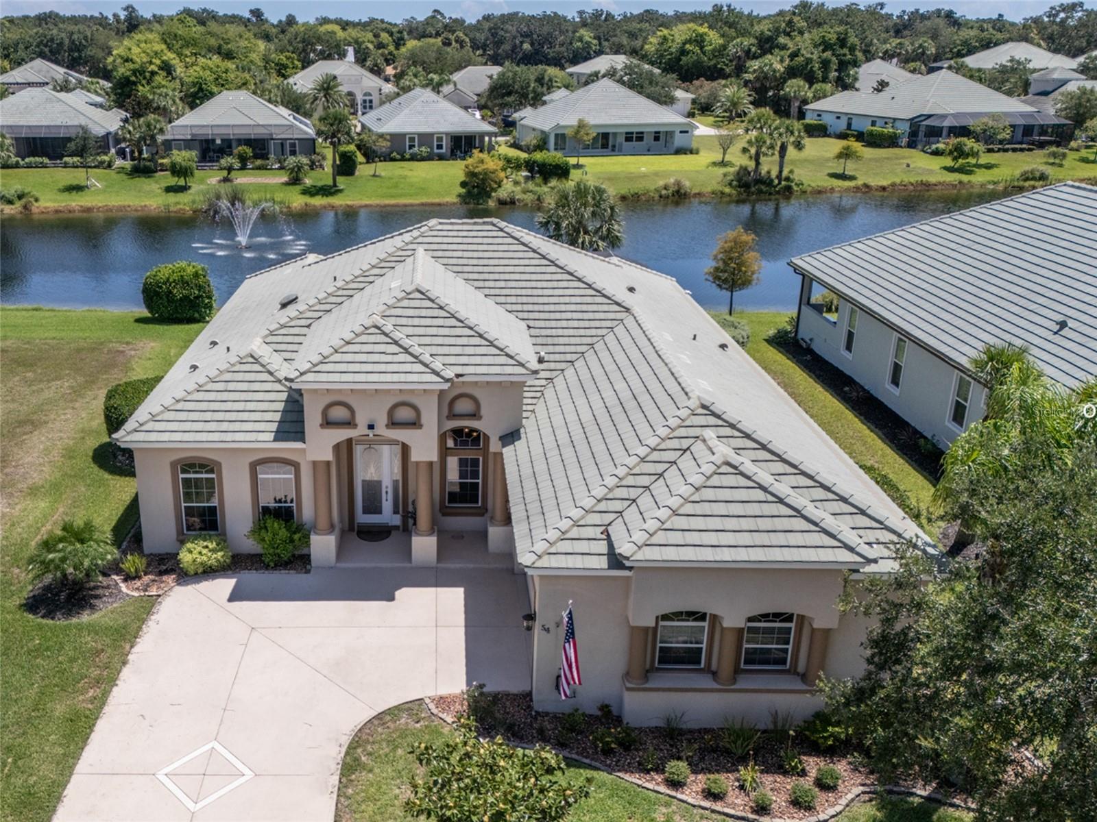 Better Than New in Tidelands!
Welcome to this beautifully upgraded 4-bedroom, 3-bath pool home in the exclusive gated Intracoastal Waterway Community of Tidelands- a hidden gem with only 150 homesites, where homes rarely come on the market. Built in 2006 and meticulously maintained, this residence shines with high-end upgrades throughout. In 2024, the kitchen underwent a $40,000 total renovation with all-new cabinetry, quartzite counters, designer tile backsplash, and brand-new stainless appliances—a true dream!The spacious owner's suite features an ensuite bath with a jetted soaking tub, walk-in shower with bench, and a double quartz vanity for that luxurious spa feeling. Step outside into your own private sanctuary with a custom-designed pool, covered dining area/sitting area and gas firepit. It's a picture-perfect setting on a peaceful lake surrounded by Florida’s natural beauty.
MORE HIGHLIGHTS INCLUDE:Tile flooring throughout, plantation shutters and an electric front door screen. There are 2 sets of French doors; one set opens to a private den with lanai access, and the second into the 4th bedroom/office. The home also features 2 AC units for zoned comfort, and sun tunnels in both bathrooms for extra natural light
TIDELANDS OFFERS STRESS FREE GATED LIVING and the monthly HOA fee is just $320/month and INCLUDES: lawn mowing, fertilizing, trimming, and irrigation. NO HIGH IRRIGATION COSTS in Tidelands
Club membership i OPTIONAL bur for only $124/month, tennis & pickleball courts, two pools and fitness center are included.
Take a short walk on the private Intracoastal Waterway path, where dolphins and manatees are regulars and sunrises steal the show. This is your opportunity to enjoy peaceful, low-maintenance living, in one of Palm Coast’s most sought-after communities.