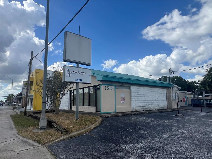 This 2,416 SF freestanding building is located on a 14,027 SF CG (Commercial General) zoned lot on busy W. Hillsborough Avenue just east of Rome Avenue nestled between Wellswood and the Seminole Heights neighborhoods. The site is fully fenced with an electric security gate and has 13 parking spaces.  Formerly home to a lab, the building has excellent retail appeal with storefront glass along Hillsborough Avenue. There are two large open spaces within the structure, 4 private offices, 2 restrooms, and a break room. There is a separate storage room to the rear of the property. Large highly visible signage.
Traffic count of 56,500 VPD

Located in Tampa on busy W. Hillsborough Avenue between Dale Mabry Highway and I-275, offering easy access to surrounding areas.