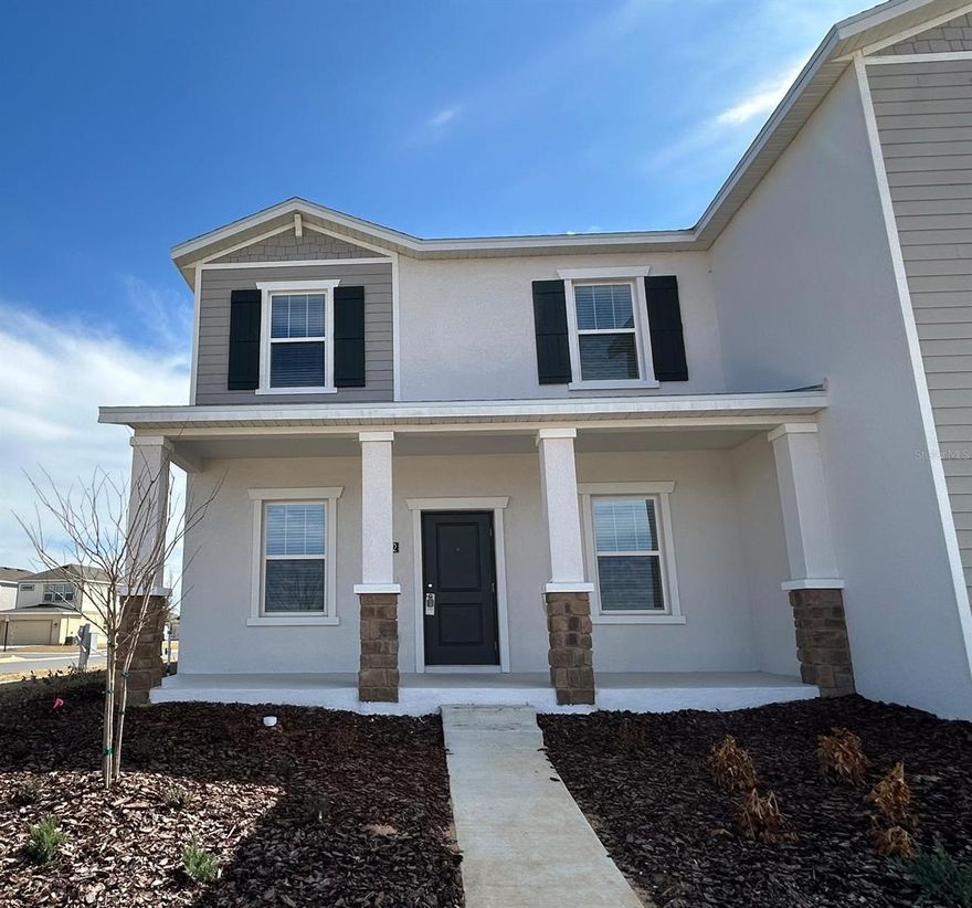 Brand New Lennar Townhome in Wellness Ridge, Clermont!

Step into this stunning 3-bedroom, 2.5-bathroom corner-unit townhome featuring a 2-car garage with additional driveway parking. As a corner home, it offers extra windows and abundant natural light throughout, creating a brighter and more inviting atmosphere. Inside, enjoy a modern kitchen with elegant quartz countertops and stylish wood cabinetry, open-concept living spaces, and high-quality finishes throughout. A beautiful upstairs master bedroom featuring a spacious walk-in closet.

The community amenities has been recently inaugurated and now offers resort-style amenities, including a beautiful clubhouse, pool, fitness center, and more for residents to enjoy.

Perfectly located just 10 minutes from Hamlin and 25 minutes from Disney theme parks, with quick access to Highway 27 and Avalon Road. Wellness Ridge combines modern comfort, convenience, and a vibrant lifestyle for your family.