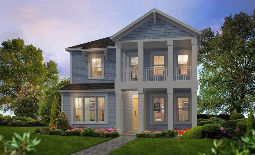 *Seller will contribute up to $25,000 towards closing costs with Preferred Lender through 10/12/2025* Discover ICI Homes' the Primrose, a home that radiates warmth, function, and a touch of elegance in every detail. LOCATED ON CORNER HOMESITE. This spacious two-story layout is designed to cater to both comfort and style, featuring four bedrooms, three bathrooms, and plenty of adaptable spaces to suit your lifestyle. As you enter, you’re greeted by a grand foyer that leads to an expansive living room, perfect for relaxing evenings or lively gatherings. Large windows invite natural light to flow freely, enhancing the sense of openness throughout the main living areas. The heart of the home is undoubtedly the kitchen, where a generous island with seating invites casual dining and social interaction. This kitchen doesn’t just meet practical needs; it’s a chef’s haven, complete with ample cabinetry, a pantry, and premium appliances that make cooking and entertaining a joy. Adjacent to the kitchen, the dining room offers an ideal spot for family meals and festive gatherings, while the covered lanai extends your living space outdoors, perfect for enjoying Florida’s balmy evenings. The first-floor master suite is a serene retreat, featuring a spacious bedroom, a walk-in closet, and an elegant en-suite bathroom with dual vanities and a luxurious shower. Nearby, an additional bedroom provides flexibility for guests or a home office. Upstairs, a versatile game room offers endless possibilities – think movie nights, play area, or a cozy family lounge. Two more bedrooms on this level share a well-appointed bathroom, making it the perfect setup for family members or visitors. All ICI Homes include energy saving features with high performance low e windows and hybrid hot water heater.