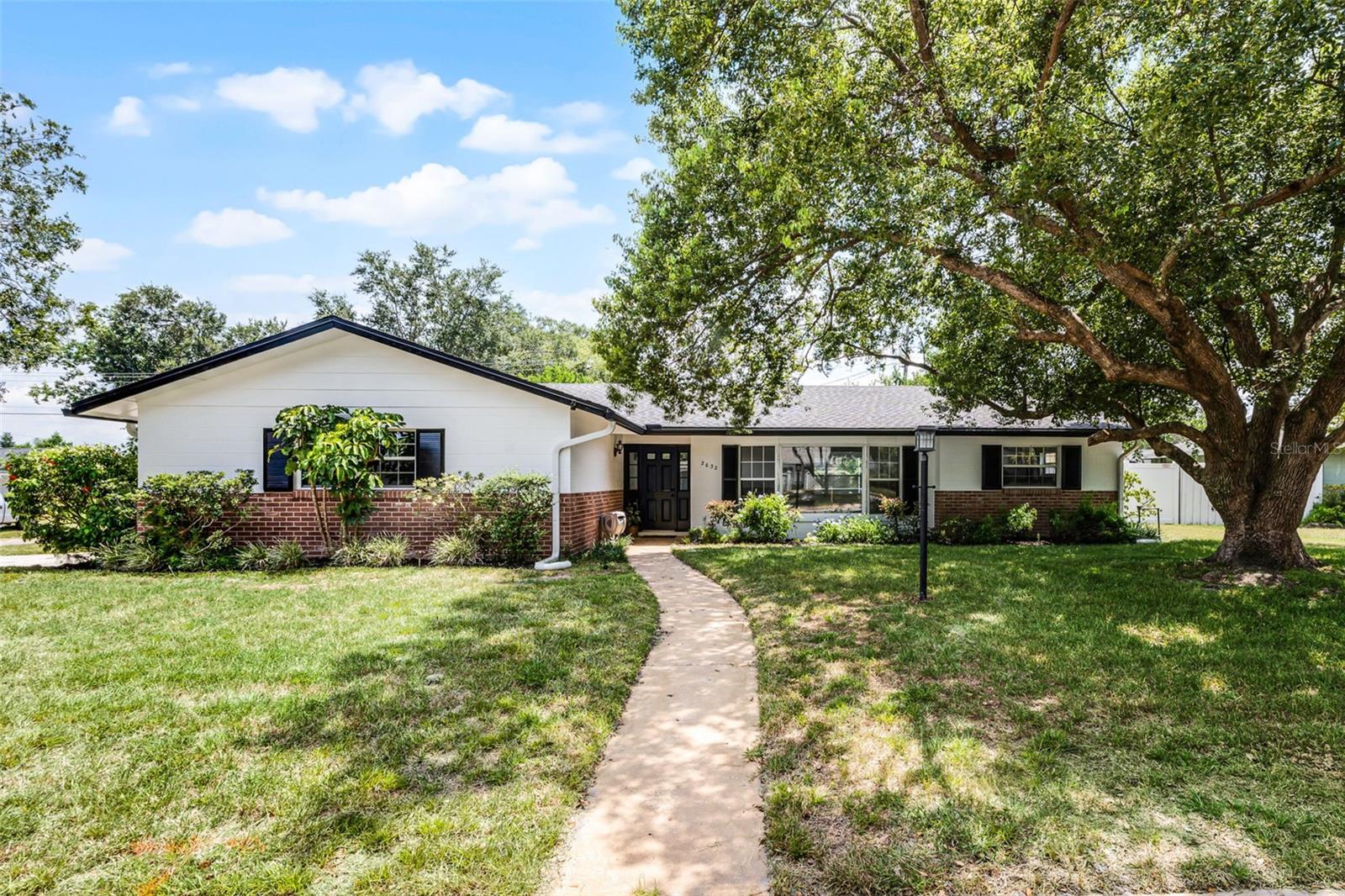 One or more photo(s) has been virtually staged. Welcome to 2632 Derbyshire Road in the Charming Indian Hills Neighborhood of Maitland, FL!
This is your opportunity to move into the highly desirable and established Indian Hills community—where comfort, style, and location come together effortlessly. This beautifully updated 4-bedroom, 2-bath home is situated on a spacious corner lot just over a quarter-acre, offering both privacy and room to spread out. Step inside to discover a thoughtfully designed split floor plan, with three bedrooms on one side and a private primary suite on the other, creating an ideal layout for families or guests. The primary bedroom features direct access to the pool and an en-suite bathroom, complete with a modern barn door entry for added charm and functionality. This home offers multiple living areas, including a formal living room, a cozy family room, and a formal dining area—plenty of space for both everyday living and entertaining. The fully updated kitchen shines with new cabinets, butcher block countertops, a chef’s sink, and brand-new stainless steel appliances. Both bathrooms have been fully renovated and include granite countertops and updated fixtures. Enjoy Florida living at its finest in your screened-in pool and private fenced backyard—perfect for relaxing weekends, family gatherings or your fur babies. The pool area is very spacious and screened, offering ample room for patio furniture so you can lounge and unwind in your own personal private oasis retreat. A spacious laundry room adds even more convenience, complete with a bonus laundry sink to make everyday cleaning tasks easier and more efficient. The home has been freshly painted inside and out and features important recent upgrades: a new roof (2023), new A/C unit (2022), and replumbing completed approximately 10 years ago.
Conveniently located near SR 436, 17/92, and just minutes from Altamonte Mall, AdventHealth Hospital, and a variety of local shops and restaurants. You're also less than 15 minutes from the vibrant dining, shopping, and cultural attractions of downtown Winter Park, making this location ideal for both convenience and lifestyle. Plus, this home is zoned for Seminole County’s top-rated public schools, making it perfect for families seeking excellent education options. And don’t forget—NO HOA!
Whether you're looking for space, style, or a family-friendly location, 2632 Derbyshire Road is the total package. Come discover this tranquil, well-established neighborhood and make this home yours! Schedule your showing today!