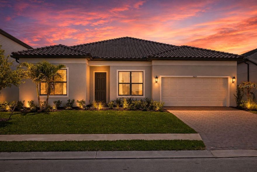 Welcome to your dream home in the highly sought-after Sapphire Point community, where luxury, comfort, and the ultimate Florida lifestyle come together in perfect harmony. This brand-new single-story residence offers exceptional design, modern elegance, and an unbeatable location in the heart of Lakewood Ranch.
Step inside and immediately appreciate the pristine tile flooring that flows seamlessly throughout the home, creating a bright and cohesive feel. The spacious open-concept great room is designed for both entertaining and everyday living, featuring soaring ceilings, 8-foot doors, tray ceilings, and crown molding that add sophistication and style throughout.
The gourmet kitchen is truly the heart of the home, showcasing beautiful wood cabinetry, quartz countertops, designer tile backsplash, custom lighting, and top-of-the-line appliances, the perfect blend of beauty and functionality for any home chef.
Retreat to the luxurious owner’s suite, complete with a spa-inspired en suite bath featuring dual vanities, a walk-in shower, and generous space designed for relaxation. Three additional bedrooms and a beautifully appointed guest bath provide comfort and flexibility for family and visitors alike.
Large pocket sliding glass doors open to your private outdoor oasis, where a sparkling pool and expansive covered lanai create the ideal setting for enjoying Florida’s year-round sunshine and breathtaking sunsets. The desirable south-facing rear exposure enhances natural light and outdoor enjoyment all day long.
Additional highlights include a spacious 3-car garage with abundant storage space and access to incredible resort-style community amenities, including a luxurious pool, fitness center, dog park, playground, and basketball court. This is more than a home, it’s a lifestyle.
Perfectly positioned in one of the most desirable areas of Lakewood Ranch, you’ll enjoy close proximity to premier shopping, dining, and entertainment at University Town Center, Waterside Place, and Main Street Lakewood Ranch. Sports enthusiasts will love the quick access to the Premier Sports Campus, while beach lovers are just a short drive from the world-renowned shores of Anna Maria Island, Siesta Key, and Lido Key.
Don’t miss the opportunity to own this exceptional home and experience the very best of luxury living in Lakewood Ranch. Schedule your private showing today!