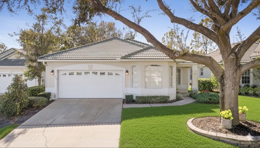 Golf Course Living at its finest! Welcome to 439 Foxhill Drive, nestled in the gated Fairways Hills within the highly desirable Debary Golf & Country Club. This beautiful 3-bedroom, 2-bath home, plus an office that can easily serve as a fourth bedroom, offers spacious living with tons of storage and stylish tile flooring throughout. Imagine relaxing on your huge screened and covered lanai, complete with an outdoor TV, while enjoying the privacy and stunning views of the golf course. The expansive living/dining room is perfect for entertaining, and the huge primary bedroom easily accommodates a king-sized bed, dressers, and a cozy seating area. The primary en suite is a true retreat, featuring a walk-in shower, a jetted soaker tub, double sinks, a rain showerhead, and a private toilet room. The kitchen is a chef's dream with ample cabinet space, a breakfast bar, and a large dinette area . The split floor plan ensures privacy, and the incredible storage continues into the laundry room, which boasts a wall of cabinetry with a folding countertop and a utility sink. The two-car garage offers even more storage with built-in overhead racks and cabinets. Enjoy beautiful curb appeal, highlighted by a gorgeous, large oak tree in the front yard.
Easy access to I-4 , Sunrail , Boating , Fishing , Beauiful Parks , The Bike Trail , Restaurants, Hospitals, and so much more while only about 30 minutes to beaches and an hour to theme parks . The HOA dues  provide Lawn Care as well as maintenance of the community gate . Make an appointment today to see this gem.