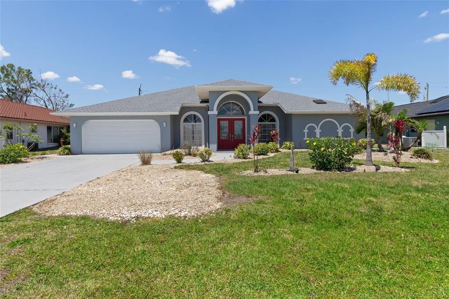 Don’t miss this fully updated 3-bedroom, 2-bath pool home with over 2,600 sq ft in desirable Punta Gorda Isles. Packed with major 2025 upgrades and flexible buying options, this home is priced and positioned to sell fast.
The completely remodeled kitchen (2025) features rebuilt cabinetry, granite countertops, and all-new appliances, with plenty of space for cooking, entertaining, and everyday living. The open layout flows seamlessly into the dining and living areas.
The spacious primary suite offers direct pool access and a private retreat feel, complete with dual vanities, soaking tub, walk-in shower, and added heat fixture for comfort. Secondary bedrooms are generously sized with updated shelving and great natural light.
Step outside to your private Florida oasis—screened-in pool and lanai, both updated in 2025, perfect for year-round enjoyment. The backyard backs to a greenbelt for added privacy, and includes fresh landscaping and convenient pool bath access.
Major 2025 upgrades include:
New roof, larger AC system, pool updates, new pool cage, full interior & exterior paint, updated sprinkler system, rebuilt kitchen, upgraded fans, and more.
Additional highlights:
? Turnaround driveway for easy access
? Epoxy-coated 2-car garage floor
? Wi-Fi-enabled garage door opener
? Low HOA in deed-restricted community
Flexible purchase options available:
? Owner financing
? Rent-to-own opportunities
This is a rare chance to secure a fully upgraded pool home with flexible terms—perfect for buyers ready to move now.
Act fast—homes like this don’t last.