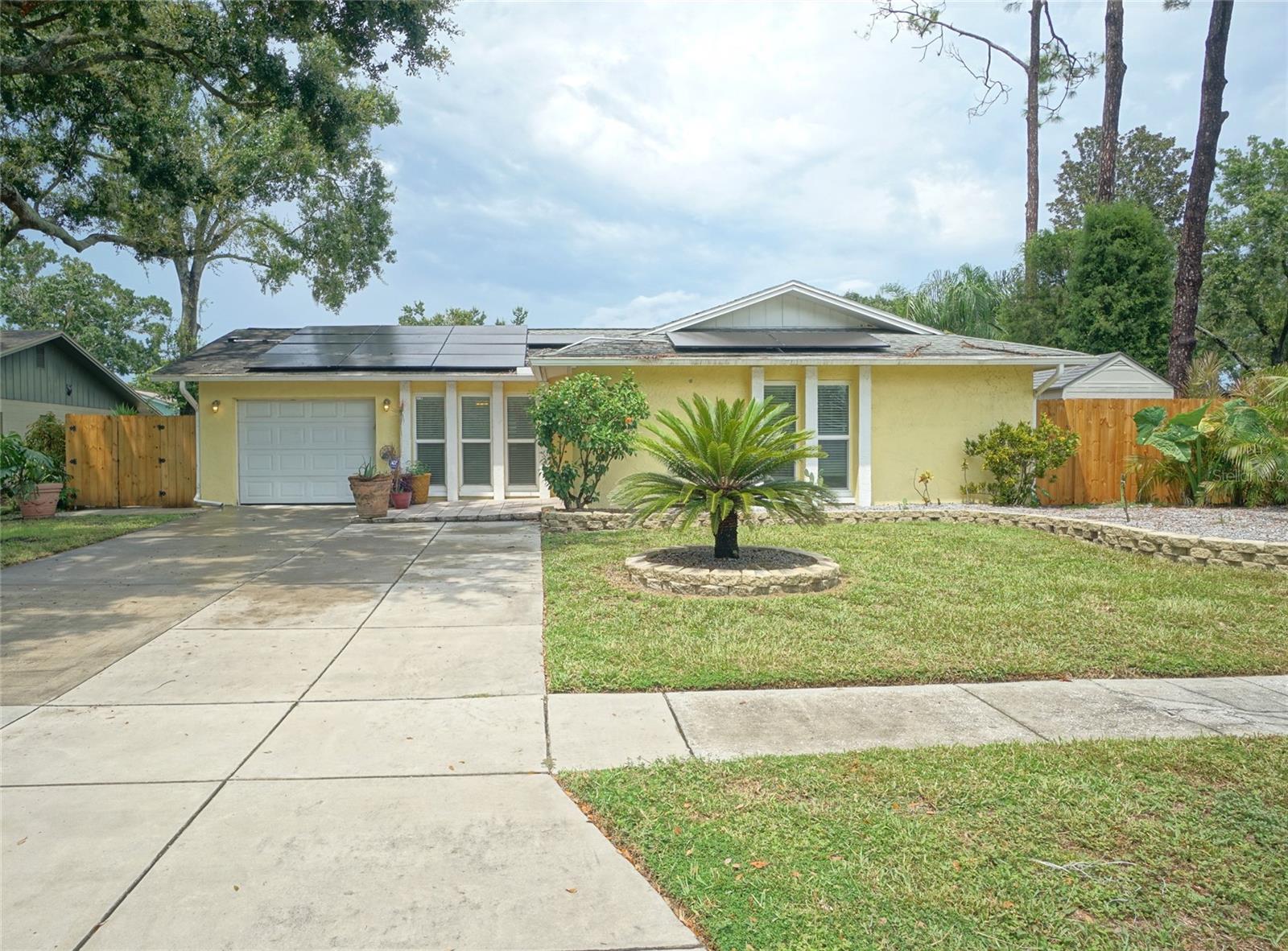 Welcome to this beautifully maintained 2-bedroom, 2-bath home located in the desirable Carrollwood area. Offering 1,135 sq. ft. of thoughtfully designed living space, this home combines comfort, convenience, and energy efficiency.
Step inside to find a spacious open layout with wood laminate and ceramic tile flooring throughout, window blinds, and ceiling fans for year-round comfort. The kitchen is a chef's delight, featuring rich wood cabinetry, granite countertops, and a full suite of stainless steel appliances including a refrigerator, stove, microwave, and dishwasher.
Relax or entertain in the expansive screened-in lanai, complete with a hot tub and built-in counter with sink, perfect for outdoor cooking. The large backyard offers ample room to enjoy the Florida lifestyle.
Additional highlights include:
Solar panels for energy savings.Whole-home water filtration system and water softener. Washer and dryer included, 1-car garage with extra storage space. Small pets welcome (up to 30 lbs.) The tenant is responsible for lawn care. No HOA. Conveniently located near shopping, dining, and major roadways, this home provides both tranquility and accessibility. Don't miss this unique opportunity to live in comfort and style in one of Tampa's most sought-after neighborhoods!
All Hoffman Realty residents are enrolled in the Resident Benefits Package which is an additional $49/month, payable with rent and includes utility concierge service making utility connection a breeze during your move-in, HVAC air filter delivered monthly (for applicable properties), our best-in-class resident rewards program, online maintenance portal, online rent payment portal, one late-fee waiver and much more!
If you decide to apply for one of our properties, a non-refundable application fee of $99 per adult is required. Anyone aged 18 or above who will be residing at the property must apply. We will (1) check your credit report; (2) check for any past evictions; (3) verify your employment, if applicable; (4) personal income, assets, or assistance must be sufficient and verifiable; (5) verify your previous landlord references; and (6) perform criminal background screening; (7) be aware that some associations also have application fees. We encourage you not to apply if you have bad credit references or a poor rental history