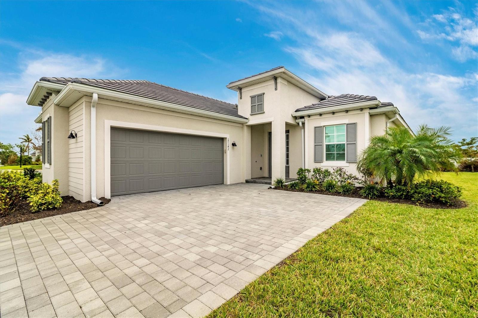 Welcome to this stunning 3-bedroom, 2-bath home, perfectly situated in a desirable golf course country club community of Wellen Park. Offering a spacious and open floor plan, this residence is ideal for both entertaining and everyday living. The light-filled living areas flow seamlessly to a private backyard oasis, complete with a sparkling pool & spa and serene views and privacy with no homes behind you.
The modern kitchen features stainless steel appliances, plenty of cabinet space, and a breakfast bar, making it perfect for culinary enthusiasts. The kitchen is stocked with all of the necessities for a wonderful stay here in paradise. The primary suite is a true retreat, with a large walk-in closet and a luxurious en-suite bath and access to the lanai.
Whether you're relaxing by the pool, enjoying a round of golf, or hosting guests in this beautiful home, you'll love the peaceful ambiance and exceptional lifestyle this property offers. Located in a sought-after country club community with easy access to shopping, dining, and entertainment. The community features pro shop, 18 hole golf course, membership included, tiki bar with wonderful food and drink, pools, tennis and pickleball courts and full time activities director that creates a fun atmosphere with lots of entertainment to make your stay here a memorable one!