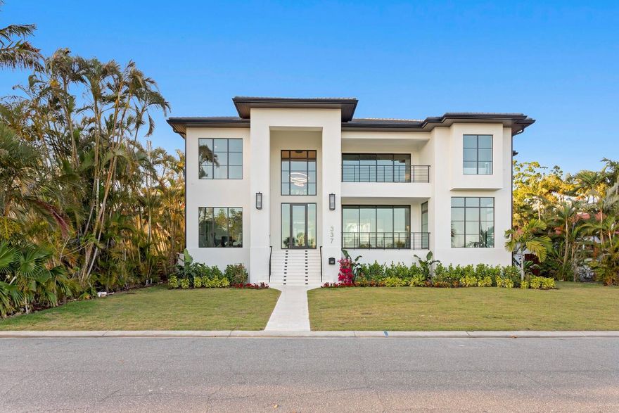 Under contract-accepting backup offers. 100% Complete and Move-in-Ready! Luxury, Waterfront Single Family Home Located on the Highly Coveted Coffee Pot Drive NE with Beautiful Views of Downtown St Petersburg! Constructed by One of Tampa Bay's Premier Home Builders, Hughes Construction, this Contemporary Home is Overflowing with Top-of-the-Line Finishes and Design Style. Boasting 6,290 Total Living SF, this Two-Story, All Block Construction Residence Offers Four (4) Bedrooms + Office + Bonus Room, Five and One-Half Bathrooms (5.5), Loft Area, Oversized Two (2) Car Attached Garage and a Heated Pool with Raised Spa. Resting on a Large Lot (90' x 127') with Boat Dock Across the Street, this Florida Lifestyle Home Includes an Expansive Front Porch & Owner's Balcony, and Additional Deck & Spacious Lanai Area off the Back with Serene Setting Overlooking the Pool & Coconut Palm Trees. Natural Light Pours in From All Angles through the Large Amount of Impact Rated Glass Windows & Doors, and the High Ceilings (11'4" on Main & Second Level in Select Rooms, and Vaulted Owners Suite & Bonus Room) with Open Floor Plan Make the Home Feel Light & Airy. A Chef's Kitchen with Subzero & Wolf Appliances, Luxury Line Cabinetry & Countertops, and Expansive Walk-In Pantry is an Entertainer's Dream. The Owner's Suite is Perfectly Positioned to Capture the Most Amazing Water Views and Views of the Downtown St Pete Skyline, and Includes a Grand Master Bathroom, Master Closet with Custom Organization Systems, Sprawling Bedroom Space with Wet Bar Area and Private Deck. Additional Features Include an Elevator, Concrete Tile Roof, Electric Fireplace, New Dock & Lift, Luxury Plumbing & Electrical Fixtures, Outdoor Kitchen Area, Custom Metal Railings, Level 5 Finish Drywall, Solid Core Interior Doors and So Much More. Located within Steps to Coffee Pot Park & Boatramp, and Minutes to Booming Downtown St. Petersburg; This Home is Perfect for the Discerning Waterfront Buyer Seeking the Social Lifestyle of Coffee Pot Bayou.