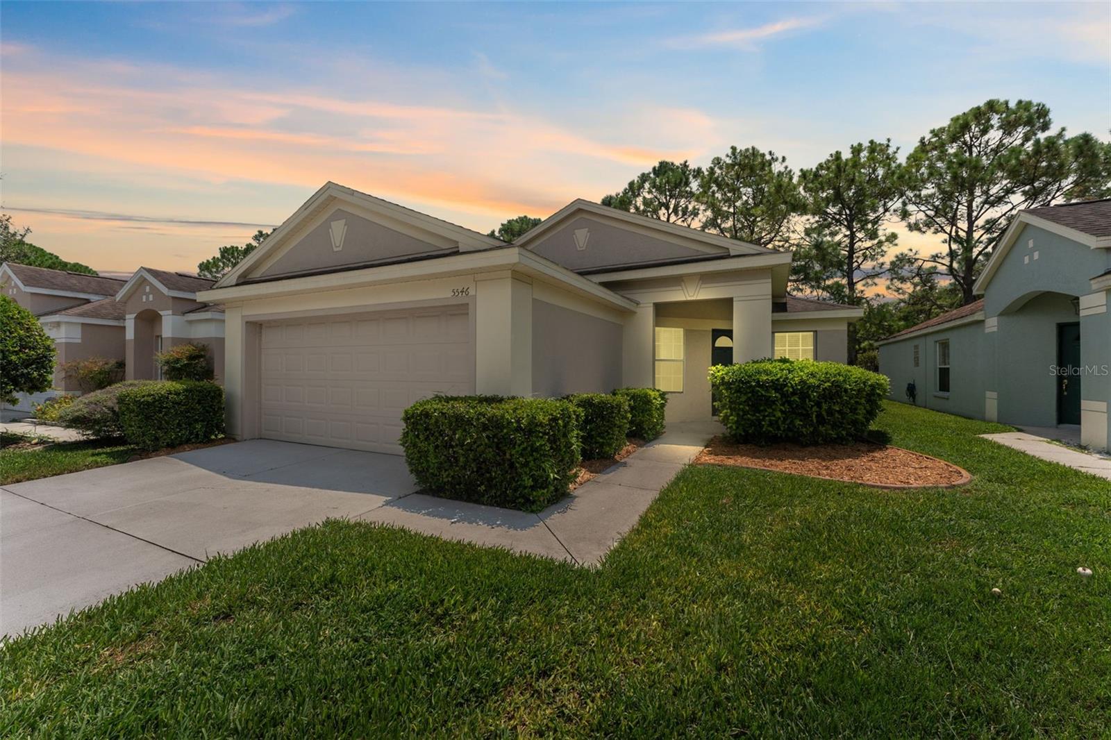 Step inside this newly remodeled 3-bedroom, 2-bathroom home located in the sought-after Lexington Oaks Golf Course Community of Wesley Chapel. Nestled within the gated Churchill Village, this residence offers the perfect blend of comfort and convenience with a maintenance-free lifestyle—the HOA takes care of the lawn, exterior maintenance, and even the roof, giving you peace of mind. The entire home has been updated with new carpet, cabinets, sinks, and granite countertops in the kitchen and bathrooms. The AC and roof were replaced in 2017, and a brand-new water heater was installed in July 2025. The interior has also been freshly painted, making this home truly move-in ready. Enjoy a stunning pond view while you relax in your screened lanai. As a Churchill resident, you’ll also have access to an exclusive private pool. In addition, Lexington Oaks offers a wide array of amenities, including a golf clubhouse, resort-style community pool, fitness center, basketball and tennis courts, sand volleyball court, and multiple walking, running, and biking trails. With its prime location just minutes from I-75/I-275, The Shops at Wiregrass, Tampa Premium Outlets, and a variety of dining and entertainment options, this home has it all. Don’t miss your chance to own this exceptional property—schedule your private tour today!