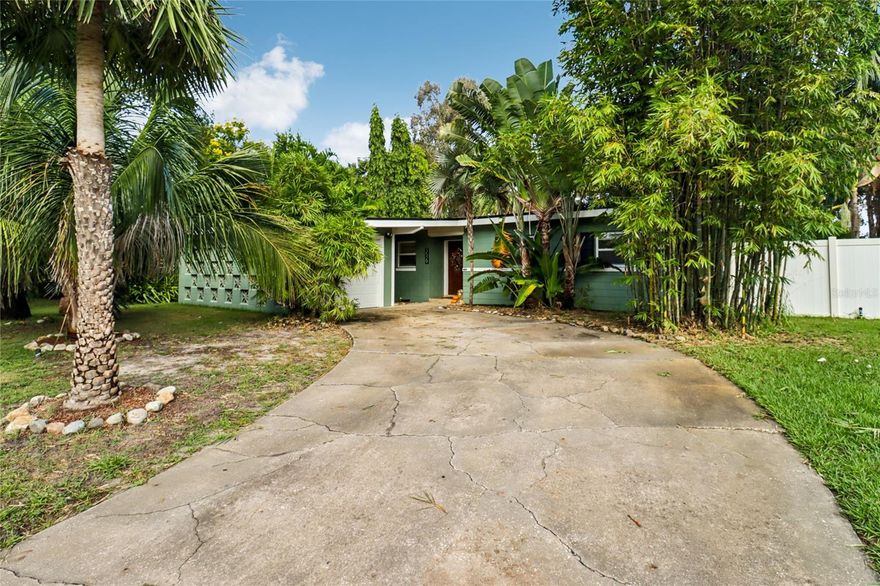 Welcome to 3529 Australian Circle, a beautifully updated 3-bedroom, 2-bathroom POOL home located in the desirable EASTBROOK subdivision of WINTER PARK. Designed for comfort and everyday living, this home blends modern updates with timeless character.

Step inside to find an open floor plan enhanced by high ceilings, WOOD-LOOK TILE flooring in the main living areas, and BAMBOO flooring in all three bedrooms. The REMODELED kitchen (2022) serves as the heart of the home, featuring BUTCHER BLOCK countertops, timeless cabinetry with soft-close drawers, a large breakfast bar, and a new mini-split system for improved air circulation. The kitchen flows seamlessly into the dining area and great room, creating a welcoming space for both entertaining and everyday moments.

Adding warmth and character, the shiplap ceilings in the kitchen and great room tie the design together. The interior was freshly PAINTED in 2023, while crown molding (2024) adds a refined finishing touch.

Step through the French doors into your private backyard oasis—complete with a covered porch featuring a tongue-and-groove ceiling, a fully FENCED yard, and a large open-air pool accented with flagstone. The 2023 irrigation system keeps the beautiful exotic palms thriving, and the system draws from a backyard aquifer, helping to save on water bills.

The primary suite offers a peaceful retreat with an en-suite bathroom, granite countertop, and a walk-in shower with travertine tile. Two additional bedrooms share a stylish second bathroom.

Practical updates provide peace of mind, including a roof (2018), A/C (2018), electrical panel (2021), water heater (2022), and double-paned windows. The SIDE-ENTRY one-car GARAGE adds convenience and curb appeal. Take advantage of an Exclusive Offer: 1% of loan amount toward closing costs or rate buy-down. Inquire today!

Located on a quiet street with no HOA restrictions, this home is zoned for top-rated Seminole County schools and just minutes from Park Avenue’s shopping and dining, Rollins College, Winter Park Hospital, and nearby museums.

With its thoughtful updates, inviting layout, and unbeatable location, this home offers an exceptional opportunity to enjoy the Winter Park lifestyle. Schedule your private tour today!