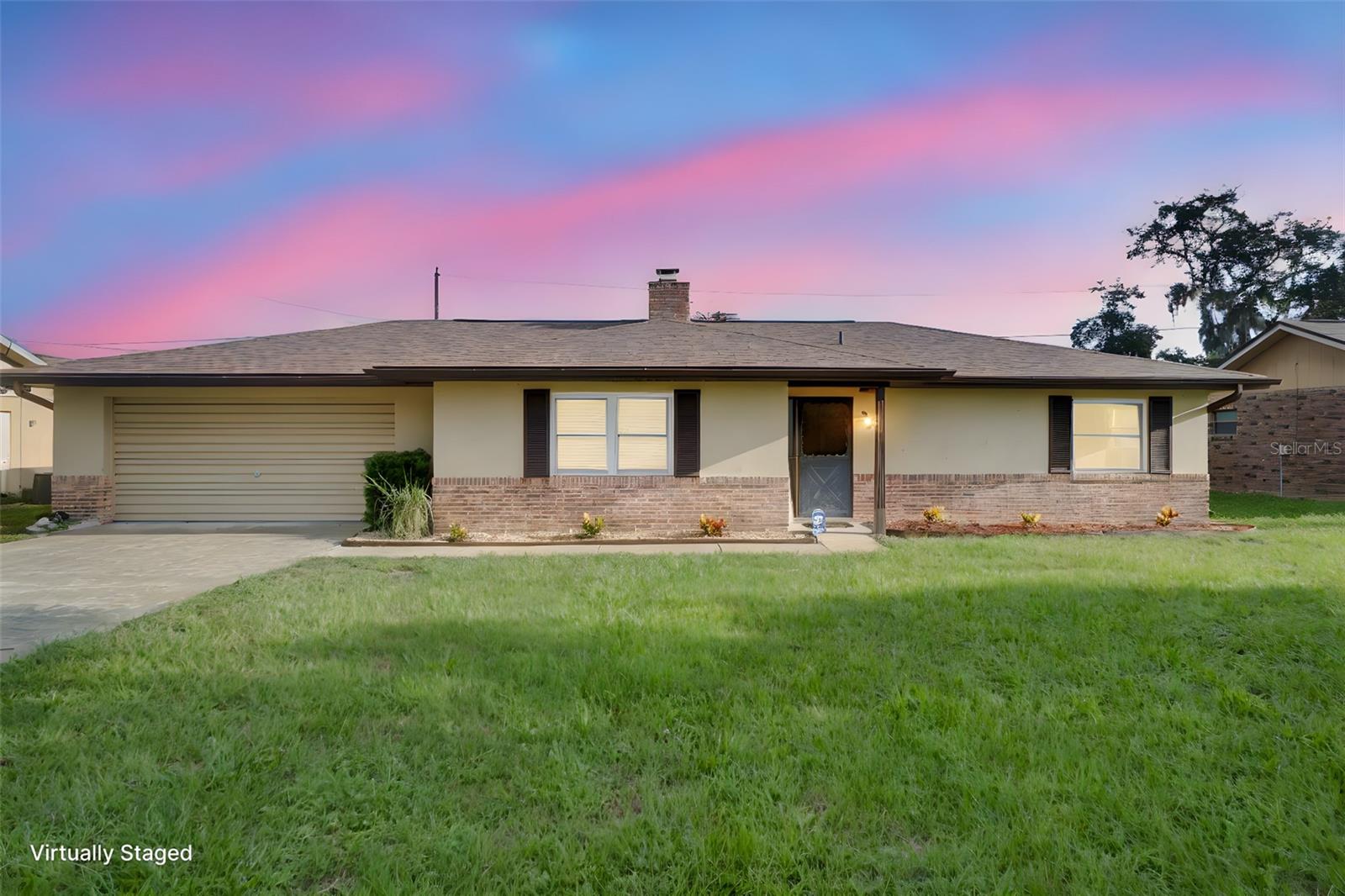 One or more photo(s) has been virtually staged. Welcome to 986 Clayton Drive! This well-maintained 2BR/2BA home is move-in ready and priced right for today’s market. All appliances, including the washer and dryer come with this home!! Major updates include a newer HVAC (2021), roof (2023), and water heater (2023), providing peace of mind for years to come. Inside, enjoy new LVP flooring and beautifully updated bathrooms. The large family room offers flexibility for entertaining, a home office, or could easily be converted into a 3rd bedroom to add even more value. A fully fenced backyard provides the perfect space for pets, gardening, or outdoor relaxation. Ideal for first-time homebuyers or those looking to downsize, this home combines comfort, upgrades, and value in a convenient Deltona location.