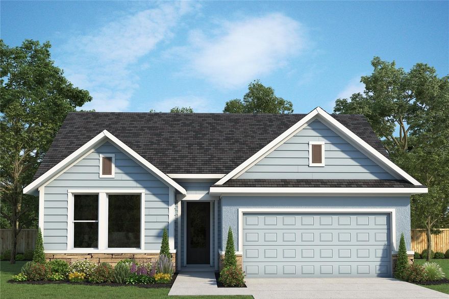 Under Construction. The Northglen floor plan at Lakeside at Satilla offers an open-concept layout with seamless lines of sight connecting the kitchen, dining, and living areas—perfect for both daily living and entertaining. The gourmet kitchen features upgraded finishes and ample workspace, creating a central hub for gathering. This home includes 3 spacious bedrooms plus a private study, ideal for a home office or flex space. Enjoy outdoor living on the large covered lanai, perfect for relaxing or hosting year-round. With 9.5’ ceilings and 8’ interior doors throughout, the Northglen delivers an elevated sense of space, comfort, and modern luxury.