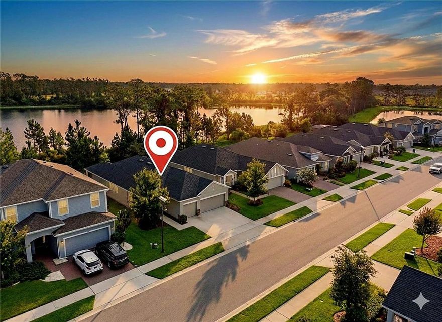 One or more photo(s) has been virtually staged. This home is over $45,000 under the appraised value - it appraised for $540,000 on March 13th, 2026. And the upcoming Sawgrass Bay–Flemings Rd connector road, due to be completed late 2026/early 2027, will provide direct access to Western Way, cutting commute times toward Disney and Horizon West.  This stunning 4-year-old home is nestled in the gated community of Serenoa Village, featuring a beautiful conservation lot with serene lake views. Home warranty included. The property boasts large square footage, 4 bedrooms and 2 bathrooms, plus a bonus room perfect for use as a media room or office. The flexible second bonus room can serve as an office but is currently being used as a 4th bedroom (no built in closet). Inside, you'll enjoy an open floor plan with a modern kitchen, complete with stainless steel appliances, including a wall oven and microwave, and a large island with eat-in space—ideal for entertaining and family gatherings. The dining area flows seamlessly into the spacious living room, which opens onto a screened-in patio through sliding doors. The master bedroom features an en-suite bathroom and a generous walk-in closet. Bedrooms two and three are located off the bonus area and share the second bathroom. The home also includes a large 3-car garage, providing ample storage space and additional parking for up to 3 cars on the driveway. Washer & Dryer included (Dryer is brand new). Relish in the tranquil lake views and catch the Disney fireworks in the evenings. Residents of Serenoa Village enjoy access to the Community Center, which offers amenities such as a 24-hour gym, pool, splash pad, playgrounds, walking trails, and scenic ponds. The community hosts various activities for residents and has low HOA fees that cover access to these excellent facilities and amenities. On-site management team from 9 to 5. Located just 25 minutes from Walt Disney World, Serenoa Village is planned for future direct access to Highway 429 and Disney's Western Way, ensuring convenient transportation. The area is well-served by major stores and restaurants and is centrally located to both the east and west coasts.