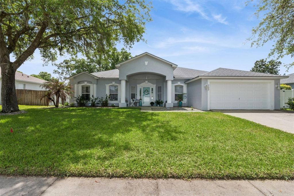 Photo of 703 Cypress Oak Circle, Deland, FL 32720 (MLS # O6396396)
