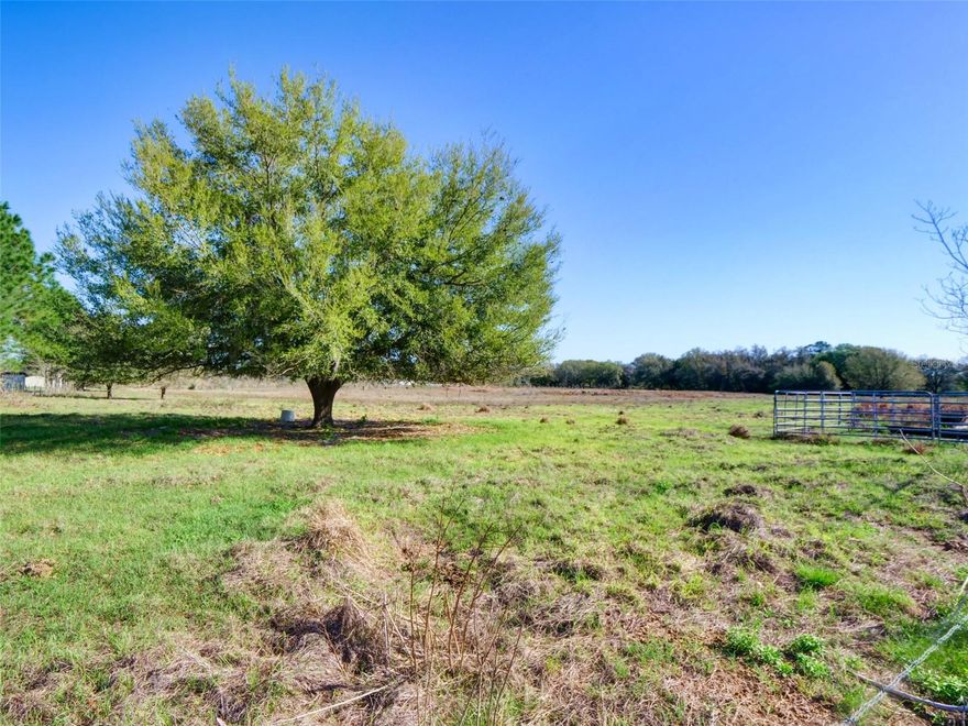 Discover ten beautiful country acres just minutes from the City of Bushnell. Located in Sumter County,home of the Villages and one of the fastest growing areas of the country, this exceptional property offers frontage on both a county maintained paved road and a private limerock road, providing excellent access and flexibility. Enjoy convenient proximity to major thoroughfares, with two Interstate 75 interchange located just a few easy miles to the north and south. There is easy access to the Florida Turnpike, Tampa, Orlando, Ocala and Wildwood. Everyday essentials are close at hand with Walmart Supercenter and a variety of restaurants in close proximity. The property is fully fenced and is currently used as pasture for cattle. A four inch well is already in place and scattered oak trees add natural beauty and shade. Build your new home here and enjoy the perfect balance of peaceful country living with open spaces and without sacrificing convenience to town and major highways.
Future Land use is 1 structure per 10 acres not 5 acres. Per Sumter County Zoning