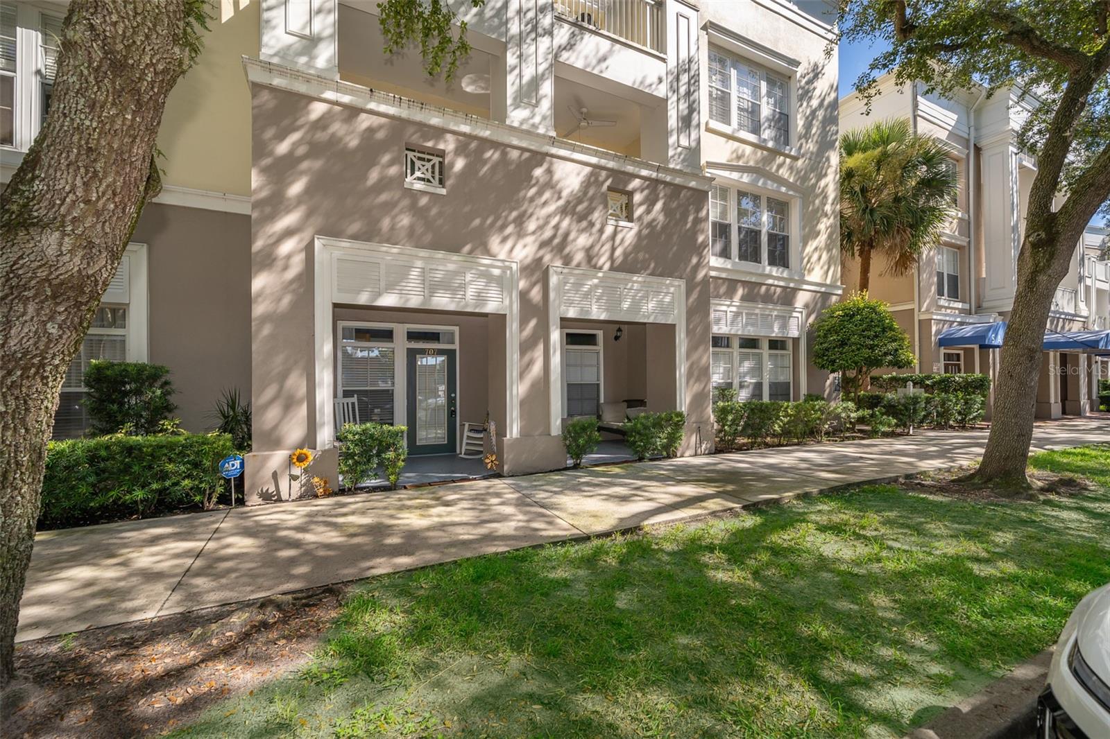 This beautifully two-bedroom condominium located in the highly sought-after Disney Town of Celebration. First Floor unit nicely done with plenty of parking! High-end finishes including granite counter top, and luxury vinyl flooring. For added convenience, the unit also features in-unit laundry room. Situated in the heart of downtown Celebration, where you'll enjoy an array of amenities such as dining options, banking, shopping, post office, not to mention a scenic pond with long walking trails. Activities like the weekly farmers market brings everyone together as a community should. Additional amenities include a fitness center and swimming pools. The perfect lifestyle for an active family with all the charm of the small town felling. Excitement of nearby theme parks and a golf course within the community will bring joy to your live! Don’t miss the opportunity to make this exceptional property your home!