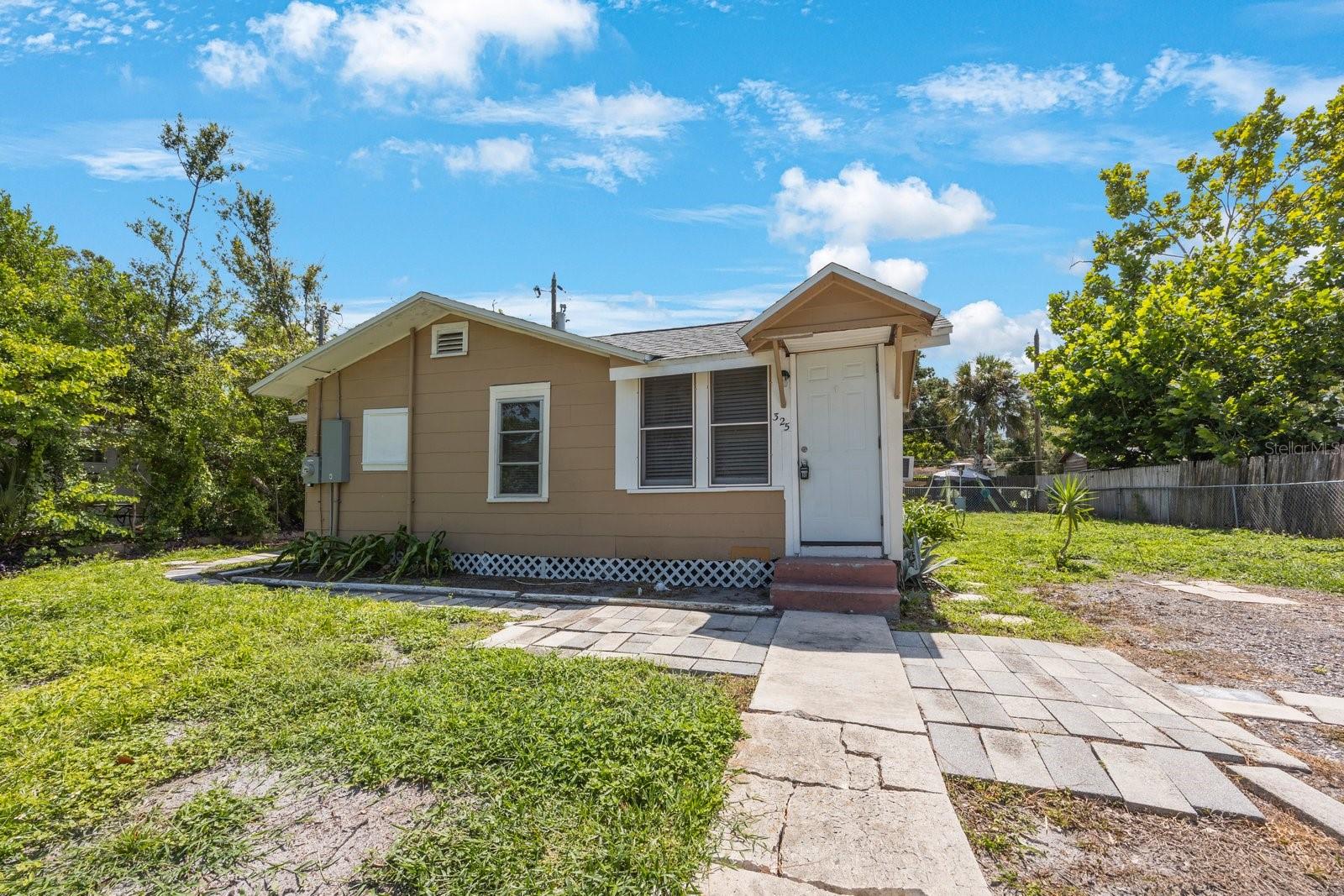 Great opportunity for first time home buyers or investors. 2 Homes on 1 lot in a great location of St Petersburg. The front building Is a 2 bedroom 1 bath and the tenant just moved out. The back unit is a 1 bedroom 1 bath and is currently on a month to month lease. You could occupy the front house and collect rental income from the back home. Schedule a showing today before this one is gone!