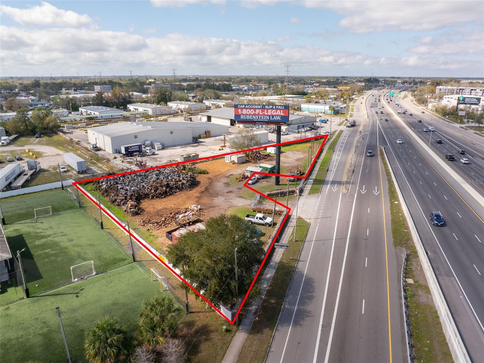 1 Acre + commercial lot along US-19 North ready for your business. This listing is for the Real Estate ONLY and does not include the business that is currently occupying the site.