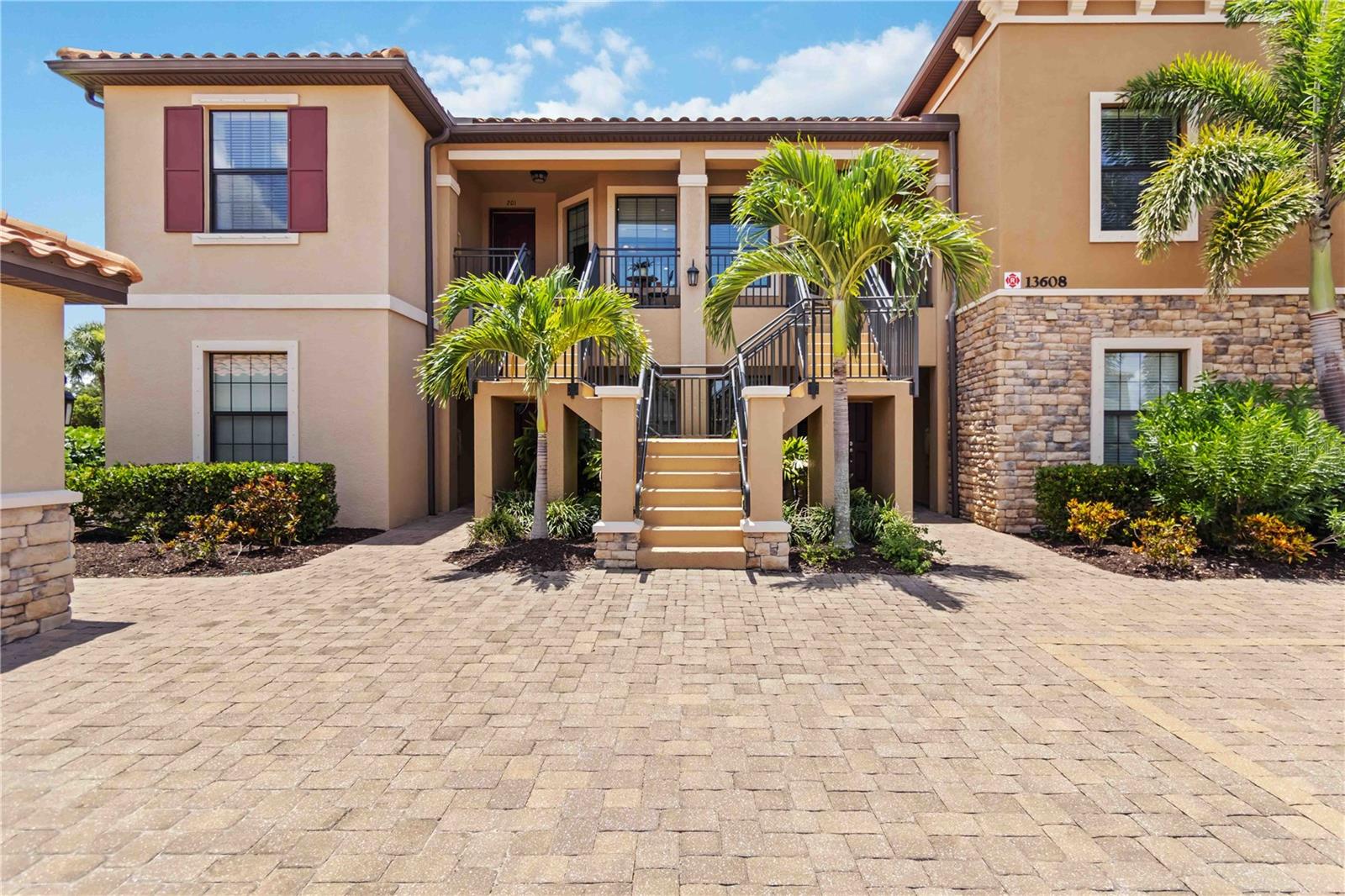 Non-Golf End Unit in Bacciano at Esplanade, Lakewood Ranch! As a bonus, 65" Samsung TV will convey in Primary suite!
Here’s your chance to own one of the most desirable units in the gorgeous Esplanade community—a rare, second-floor END UNIT condo in the NON-GOLF section of Bacciano, meaning no golf fees, just full access to RESORT-STYLE amenities! This spacious 2-bedroom + bonus room home is flooded with natural light and boasts an open split floor plan enhanced by TRAY ceilings, CROWN molding, wainscoting, and in-wall pest control. The BONUS ROOM is perfect for a home office, den, or even a third bedroom with minor modifications.
The heart of the home is the gourmet kitchen, featuring 42” solid wood cabinetry, granite countertops, stainless steel appliances, a walk-in pantry, large breakfast bar, and a cozy dinette. Entertain in the generous great room or dine in style in the adjacent flexible living space. The primary suite offers two walk-in closets and a luxurious ensuite bath with dual sinks and a large walk-in shower. The second bedroom includes a large built-in closet and easy access to a second full bath with a tub/shower combo. A separate indoor laundry room adds extra convenience.
As a Bacciano resident, you’ll enjoy exclusive access to a private pool and BBQ area. But that’s just the beginning—Esplanade’s long list of amenities includes the Bahama Tiki Bar, culinary center, resort pools and spa, fitness center, sports courts, dog park, clubhouse, and a full-time social director planning events year-round.
Don’t wait—units like this in Esplanade rarely come to market. Call now to schedule your private tour and start living the Florida resort lifestyle without the golf fees!