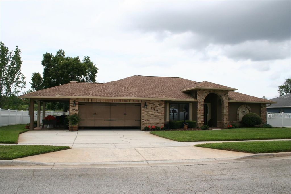 Photo of 136 Wood Ridge Trail, Sanford, FL 32771 (MLS # O6396548)