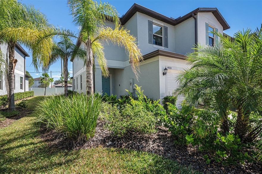 Welcome home to a well-maintained and spacious corner-lot townhome offering the perfect blend of comfort, modern style, and convenience in one of Tampa’s most desirable communities close to medical facilities, downtown, beaches, airport, and top attractions. Step inside to a bright, open-concept living space with plenty of sunlight-filled energy-efficient windows and an open-concept floor plan, featuring a spacious living room and dining area designed for both relaxation and entertaining. Then enter your modern kitchen with sleek finishes, stainless steel appliances, and a breakfast bar seating, creating a great atmosphere for gatherings. Just beyond, a screened lanai provides the ideal setting for your morning coffee or peaceful evenings outdoors. A powder room conveniently located on the main floor adds everyday functionality for guests. Upstairs, a versatile loft area offers extra space for a workspace, creative space, a reading nook, or a media area. The expansive primary suite provides a peaceful retreat with a spacious ensuite bathroom featuring dual sinks and a walk-in shower. A second bedroom (2nd primary suite) with its own full bath ensures privacy for guests or family, while the upstairs laundry room offers ease and efficiency. A 1-car garage adds convenience and provides flexible storage or hobby space.
The community features resort-style amenities, including a pool, clubhouse, fitness center, playground, dog park, and plenty of open space for outdoor activities—perfect for enjoying Florida’s sunshine and active lifestyle. Located just minutes from downtown Tampa, major sports venues, top dining and shopping, and only a short drive to Tampa Bay’s beautiful Gulf beaches, this home offers the best of both convenience and comfort. Whether you’re seeking a low-maintenance lifestyle, a modern retreat close to it all, or a move-in-ready home in a prime location, this home delivers it all. Schedule your showing today and experience modern Tampa living at its finest!