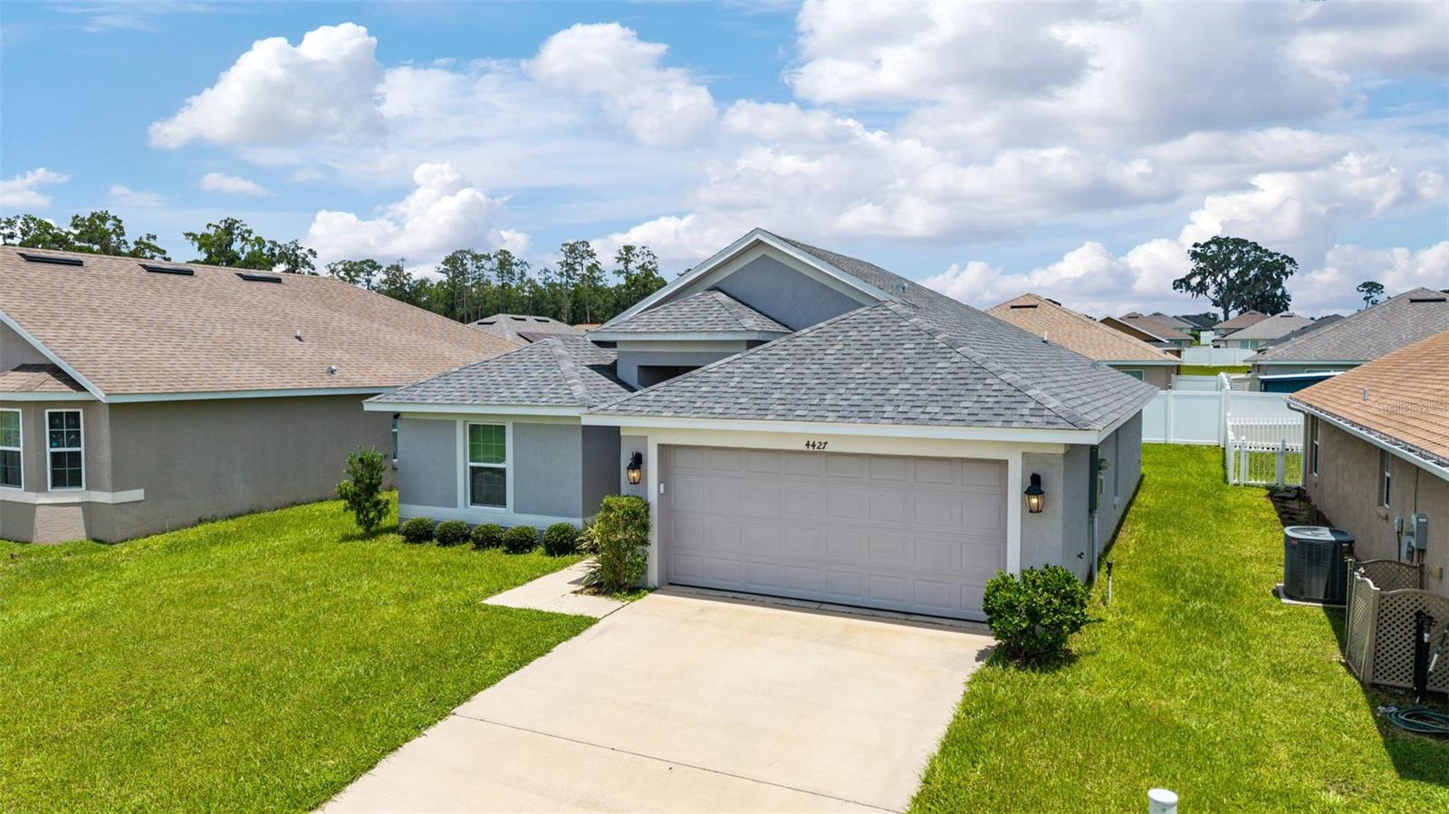 Discover this charming 4-bedroom, 2-bathroom home located in the gated community of St. James Park, one of Ocala's fastest-growing areas. This property boasts an excellent layout, ideal for those seeking comfort, space, and peaceful living in a gated community. The kitchen includes stainless steel appliances, well-maintained cabinetry, and ample space to prepare your favorite dishes. The bedrooms provide privacy and convenience for the entire family. It's just minutes from major employment centers like Amazon, Chewy, FedEx, AutoZone, and more. You'll also have quick access to I-75, restaurants, supermarkets, shops, and schools. St. James Park combines tranquility and convenience, ideal for both those who work nearby and those looking for a solid investment. Move-in ready. Contact us today to schedule your visit.