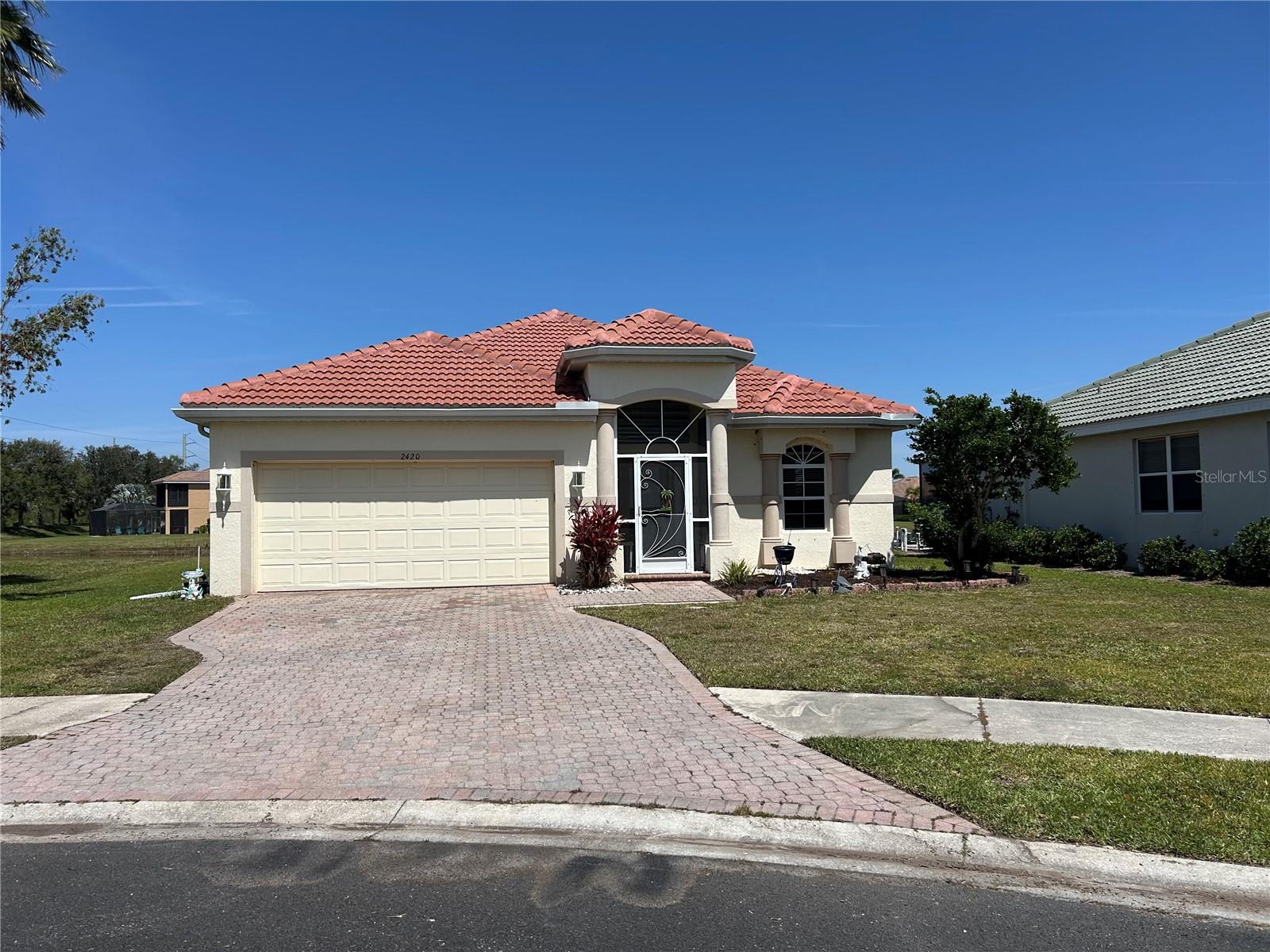 AVAILABLE FURNISHED with all utilities included FOR IMMEDIATE 2025-2026 SEASONAL RENTAL (5 MONTHS MINIMUM ).. Well maintained, three bedroom, two bathroom, POOL home in the established, sought after GATED community of Stoneybrook. This Madeira floor plan home is located on a premium cul-de-sac lot and includes two spacious living areas ( formal and casual) fo rperfect family and entertaining The kitchen features solid surface countertops, light wood cabinetry, stainless steel appliances, walk-in pantry, and island with breakfast bar. The oversized master suite boasts a sitting room (13X10), that makes a great office space, a large walk-in closet, dual sinks, shower and separate whirlpool tub. The lanai/ pool area is ready for you to enjoy with its covered patio and private LAKE VIEW. Stoneybrook offers resort style amenities which include a heated pool, spa, 24-hour fitness center, tennis courts, basketball, volleyball, pickle ball, skating rink and much more. Conveniently located to I-75, shopping, dining, entertainment, beaches, and Historic Downtown Venice Island. Don’t wait, call and schedule your private showing today!