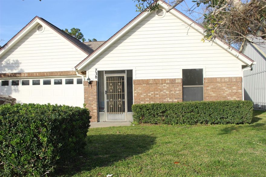 3 Bedroom 2 bath 2 car garage home. It is located in the quiet community of Pine Island. Backyard deck overlooking Turnbull Bay. Florida room and fireplace. Available April 1st until Dec 31 2021- **8 MONTH RENTAL** Community Pool! Please email PamelaBell@keyes.com for more details.