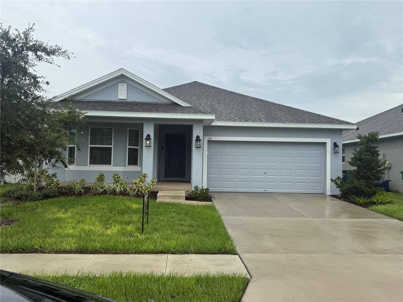 Don’t miss this nearly new 3 bedroom, 2 bath home located in a desirable community in Winter Haven! Built just 2 years ago, this move-in ready property offers modern finishes, and energy-efficient features throughout. The spacious kitchen includes stainless steel appliances, a large island, and ample cabinet space, perfect for entertaining. The split bedroom plan provides privacy, with a generous primary suite featuring a walk-in closet and en-suite bath. Enjoy Florida living with a covered patio and a sizable backyard ideal for relaxing or play. Conveniently located near schools, shopping, dining, and major highways. Schedule your showing today, this one won’t last!