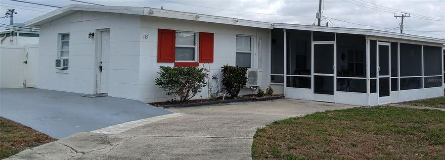 Welcome to 115 Duxbury Avenue!  This is a turn key fully furnished 2 Bedroom & 1.5 Baths ready for a new family or professional.  Beautifully furnished with all the appliances you could need. A central Port Charlotte location close to everything! Right off US 41/Conway. This home boasts an open concept, a large screened lanai in front and a private fully fenced in backyard. This home is available now. Hurry!