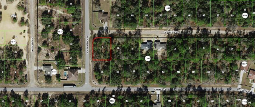 Nice corner lot in sought after CItrus Springs Florida, a deed restricted community located in Citrus County of Florida's Nature Coast. Community offers bike trails, tennis courts, golf course, community center, and library. Short drive to the Gulf. Buy and build or hold for investment.