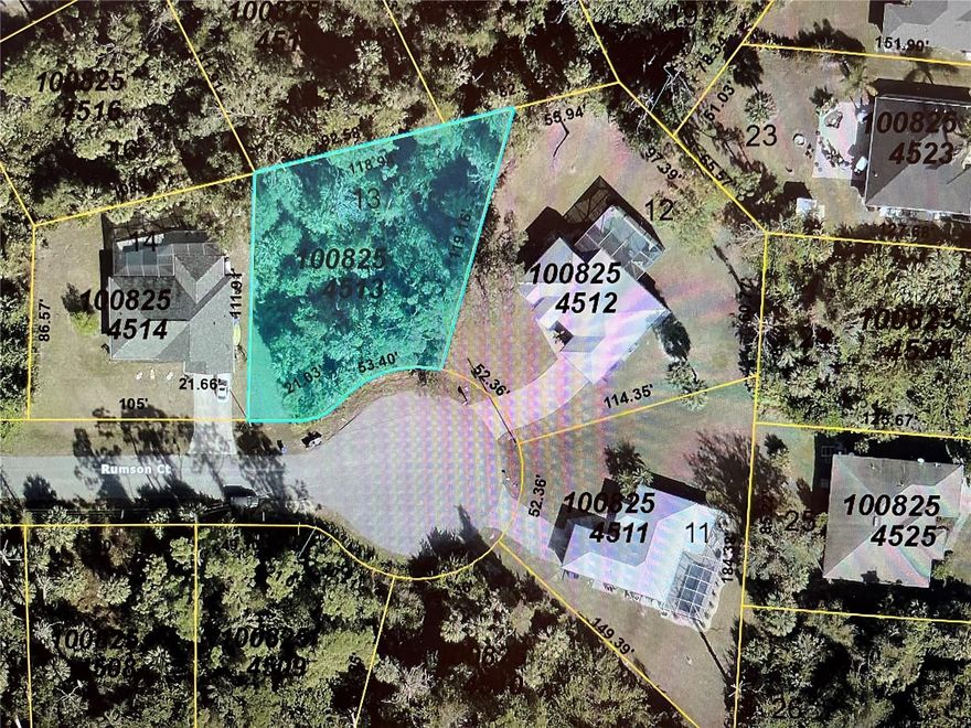 This residential lot sits in a quiet neighborhood located in the young and growing North Port, one of the most popular locations to live.  NOT IN A FLOOD ZONE. There are no deed restrictions or HOA fees. The house on the right MLS ID #N6139010  being sold for additional cost of $445,000( refer to the house listing or ask Listing agent).  
Excellent location, peaceful neighborhood, minutes from I-75 & Tamiami Trail!  Convenient to Florida’s best beaches, golfing, public boat ramps, marinas, shopping, physicians, water park, Atlanta Braves Spring Training Stadium, Tampa Bay Rays Spring Training Stadium, Historic Riverfront Downtown Punta Gorda & Fishermen’s Village, and a short drive to Sanibel, Venice, Fort Myers, and Boca Grande, etc.  All information deemed reliable, but not guaranteed; buyer to confirm all.