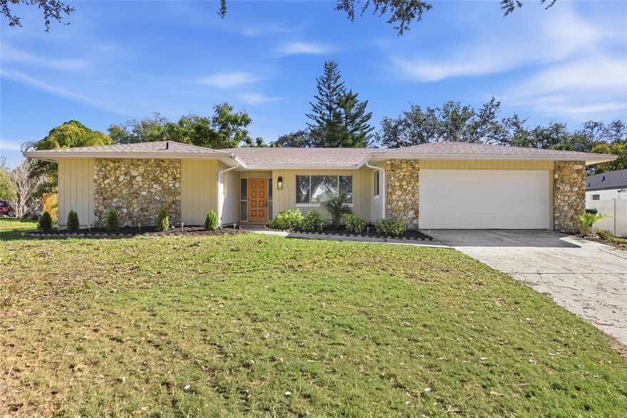 Welcome home to this beautifully renovated four-bedroom, two-bath single-family residence in the highly desirable Dr. Phillips area. From the moment you arrive, you will appreciate the peaceful pond view from the front of
the home and the quiet, established neighborhood setting. Inside, the home has been completely updated with new flooring throughout and fresh interior paint, creating a bright and modern feel. The stunning new kitchen
features butcher block countertops, a spacious island, and updated cabinetry and finishes, making it the perfect centerpiece for cooking and entertaining. Both bathrooms have also been fully renovated with contemporary
fixtures and finishes, offering a truly move-in-ready experience. A two-car garage provides ample parking and storage, while the fully fenced backyard offers privacy and plenty of space for pets, play, or outdoor gatherings.
With its prime Dr. Phillips location, stylish upgrades, and serene surroundings, this home is an excellent opportunity for buyers seeking comfort, convenience, and charm.