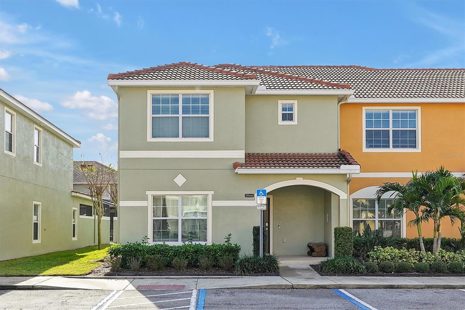 Welcome to this stunning 5-bedroom, 4-bathroom townhome in the highly desirable Paradise Palms Resort in Kissimmee, just minutes from Disney and Orlando’s top attractions.
This beautifully updated home features a modern open-concept layout with sleek, contemporary flooring throughout the main living areas and a fully equipped kitchen boasting granite countertops, stainless steel appliances, and a breakfast bar perfect for casual dining or entertaining.
The home is fully furnished and thoughtfully designed with two spacious primary suites, one on each level, offering privacy and flexibility for guests or extended family. Each bedroom is tastefully decorated with a clean, modern aesthetic and ample storage.
Step outside to your private screened-in lanai with a heated splash pool, ideal for relaxing after a day at the parks or enjoying Florida’s year-round sunshine.
Located in the gated Paradise Palms Resort, residents and guests enjoy access to world-class amenities including a resort-style pool, spa, fitness center, movie theater, tennis courts, arcade, and clubhouse with concierge services.
Whether you're looking for a vacation rental investment, a second home, or a primary residence, this townhome offers the perfect blend of modern comfort, style, and unbeatable location.