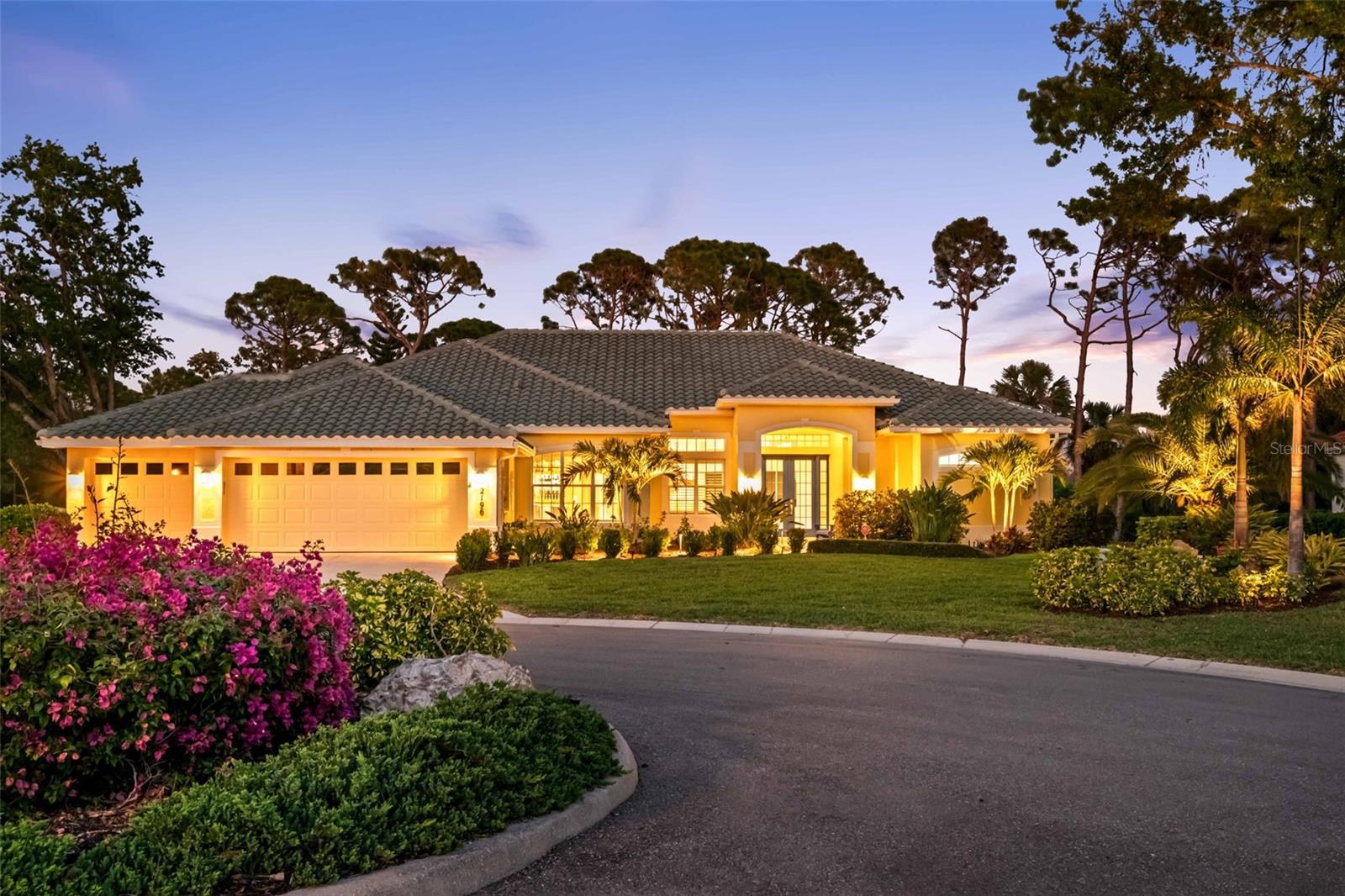 Priced below recently appraised value (Mar 25, 2025)! FULLY REMODELED. MOVE-IN READY. NEW ROOF. ENTERTAINER’S PARADISE. GOURMET KITCHEN. DUAL PRIMARY BEDROOM SUITES. LARGE OUTDOOR POOL AREA. LARGE PRIVATE LOT on CUL DE SAC. LOW HOA, NO CDD. GATED COMMUNITY.
Situated in the Calusa Lakes gated golf community, this fabulous residence enjoys 4 bedrooms, 4.5 bathrooms, a 3-car garage, a wet bar room, and a 150-bottle wine room. The floor plan features a spacious open living area with a chef’s kitchen, spacious family room, and in-kitchen dining area, in addition to formal living and dining areas. CALL FOR or SEE THE ATTACHED LIST of UPGRADES and FEATURES for full details!
Upon arriving at the property, you will appreciate the well-manicured lawn and newly updated landscaping and outdoor lighting. Inside the residence you will see the attention to detail during the recent remodeling effort that includes architectural molding/paneling and cypress timber accents throughout the main rooms.
The home’s floor plan is perfect for entertaining, designed to bring the outside in with ample windows and sliders that open to the heated pool/spa and peace and tranquility of the private, beautifully landscaped back yard that is adjacent to the 14th tee box of Calusa Lakes Golf Club. The covered outdoor kitchen area with a sink and vented grill awaits your BBQing skills.
Home chefs will also adore the gourmet kitchen. The space includes solid wood cabinetry with under-cabinet lighting, a large island with ample prep space, quartz countertops, 2 sinks plus a pot filler over the 6-burner gas range, side-by-side commercial refrigerator/freezer, 2 dishwashers, 2 pantries, a separate electric oven, and microwave that are all newer (2023-2024). The bar area off the formal dining room, with its 2 under-counter refrigerators and separate icemaker, and the adjacent wine room with its own under-counter fridge, provides the perfect spot to cap off an afternoon or evening of entertaining.
There are dual primary bedroom suites, both with ensuite bathrooms and access to the pool deck area. The larger of the two also has an adjacent home office area and 2 larger custom closets. Both feature dual sinks, quartz counters, and a walk-in shower with multi-shower heads.
Most of the whole-house remodeling occurred in 2023-2024. Value-added features include 2’x4’ porcelain tile throughout, crown molding in all main rooms, a multitude of storage spaces, re-piping of the interior, whole house water filtration system, addition of second electrical panel with generator transfer, expanded pool cage, electric roll-down storm curtains in pool area, and 250 gallon propane tank. Every detail was meticulously considered! CALL FOR or SEE THE ATTACHED LIST of UPGRADES and FEATURES for full details!
You will love the quiet cul de sac setting. The 0.38 acre lot provides ample distance between your neighbors and lush landscaping at the rear provides the privacy you want when enjoying your pool area. Membership of the golf club is not mandatory.
You must see this property in person to fully appreciate all of the custom features. Call now to see this distinguished property!