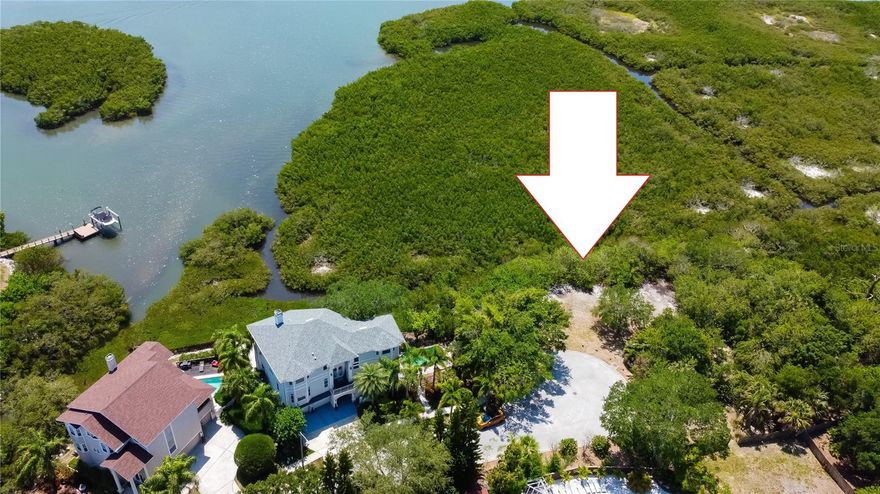 LIVE THE DREAM - BUILD THE HOUSE! Welcome to this vacant lot offering serenity, privacy and an ideal location for the ultimate coastal lifestyle.  This is an exceptional opportunity to build your dream home, located in the small subdivision of Egret Woods in Seminole, FL.   Situated at the end of a low traffic cul-de-sac overlooking a protected conservation area at the Narrows of the Intracoastal Waterway and offering westward views to capture the Gulf of Mexico’s stunning sunsets.  Electric and public water/sewer access available. Underground utilities. Survey available. Minutes to our beaches and all our great City has to offer!