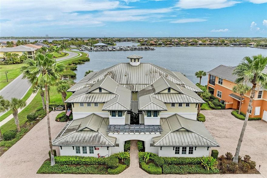 ENJOY SPECTACULAR WATER VIEWS from this Condo located in a premier BOATING community offering resort-style living and exceptional amenities along the Manatee River. This best positioned beautifully updated residence showcases one of the community’s most desirable natural lake overlooks, where spectacular eastern sunrises and tranquil water views create a peaceful and picturesque setting. Ideally located within the community, the home is just a short walk to the private marina and Tidewater Preserve’s outstanding amenities.

Completely refreshed with extensive upgrades, the interior features all new Benjamin Moore paint throughout—including ceilings, walls, and trim—creating a bright and elegant living space. The living and dining areas are enhanced with new 5" crown molding and stunning herringbone-pattern luxury vinyl flooring, while all bedrooms feature new luxury padded carpeting for added comfort. New ceiling fans, all new lighting fixtures, recessed can lighting, and updated smoke alarms have been installed throughout the home.

The redesigned kitchen offers an elegant centerpiece with a new quartz island, classic ceramic French sink, new hood over the range, and a full suite of new appliances including washer, dryer, and microwave drawer. All fixtures have been updated with new faucets and drains for a fresh, modern finish.

The primary suite provides a relaxing retreat with custom master closet design and designer drapery, while the bathrooms are beautifully updated with quartz countertops, new wash bowls, new toilets, modern fixtures, and decorative designer wallpaper.

Additional premium features include Norman custom wood shutters throughout and custom designer drapes in the living room and primary bedroom. Built with solid concrete construction and hurricane windows, the home offers durability, security, and peace of mind.  On one level with no stairs in an ideal location in the community!

Tidewater Preserve residents enjoy an exceptional waterfront lifestyle with a private marina, resort-style pools including a zero-entry pool, tennis courts, fitness center, kayak launch, scenic walking trails, dog park, playground, and beautifully maintained riverfront gathering spaces. Conveniently located near I-75, shopping, dining, and the world-famous beaches of Anna Maria Island, this move-in ready home combines luxury upgrades, breathtaking views, and the very best of Florida boating community living.