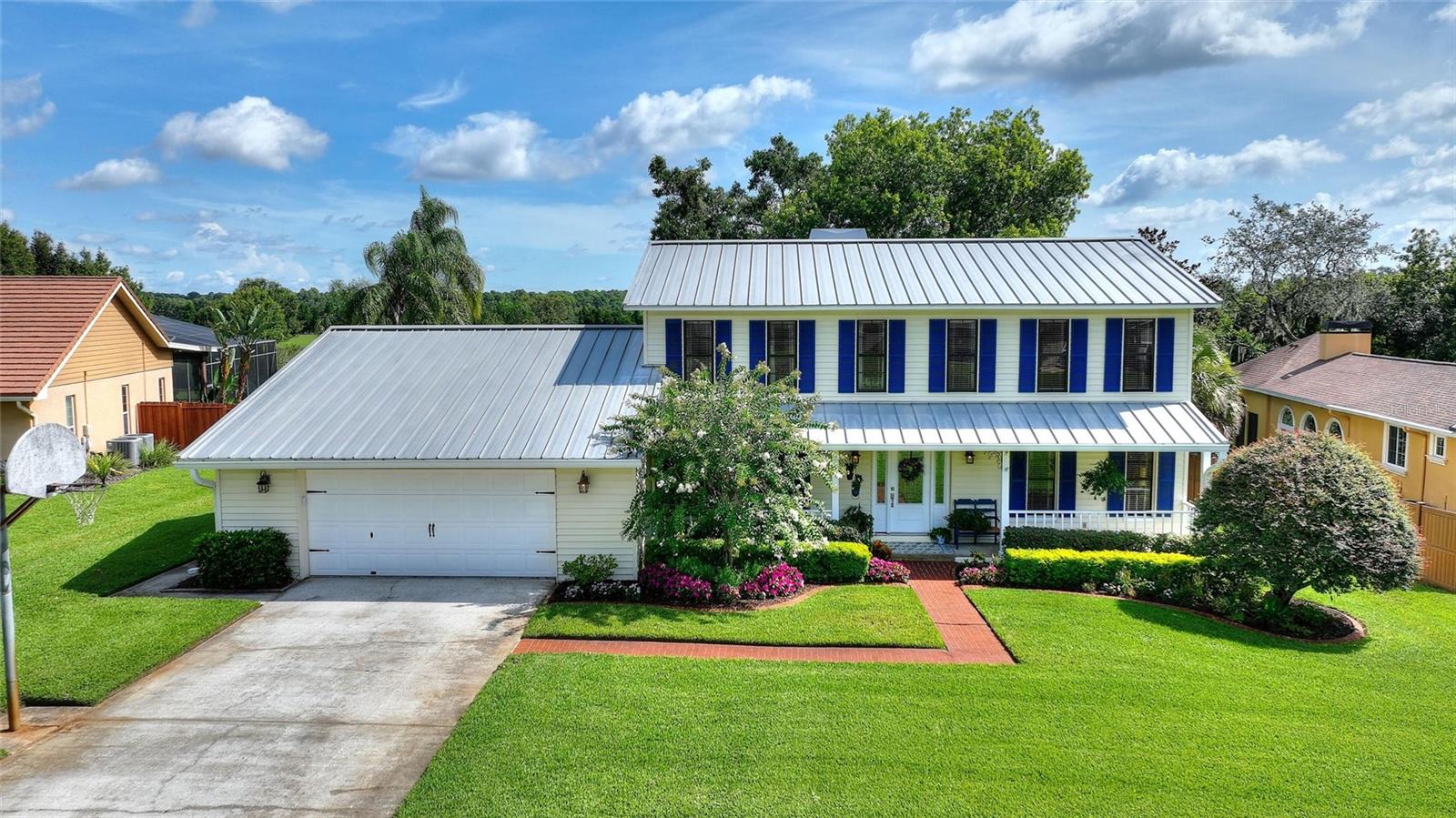 PERFECTLY PERFECT Family Home with Private Lake Access! Welcome to this exceptional custom-built Chadwell home, perfectly nestled on a ½-acre lot in the sought-after Fort King community—with private access to Lake Thonotosassa, Hillsborough County’s largest natural lake!
Lovingly maintained and thoughtfully upgraded by its original owner, this home offers the perfect balance of warmth, elegance, and function. From the picture-perfect front lawn to the inviting 19x30 Pebble Tec saltwater pool surrounded by lush landscaping, every corner of this property radiates pride of ownership. Step inside to discover luxury plank vinyl flooring throughout the main living areas and wood-look ceramic tile in the stunning kitchen. With both formal and informal living and dining spaces, this home is ideal for entertaining or relaxed family gatherings. The oversized kitchen is a chef’s dream featuring: Stainless steel appliances, Miles of exotic marble countertops, Soft-close cabinetry with thoughtful storage solutions. Other features include: Mixer lift, Microwave drawer, Spice cabinet, Pegboard organizers, Pot filler, Copper farmhouse sink, Under-cabinet lighting, a spacious kitchen island with Acacia wood top—perfect for prep or casual seating, and a Sunny breakfast nook with serene pool views....Upstairs, you’ll find three generously sized guest bedrooms, a full guest bath, and a luxurious master suite featuring: Heated bathroom floors, Under-cabinet lighting, Tiled walk-in shower, Double-sink vanity with marble countertops, and two walk-in closets. The showstopper? The screened lanai and resort-style saltwater pool area, complete with a sun shelf, bubblers, spa, deck jets, and pavered patio—your own private oasis for Florida living....and last, but not least, a 25x40 workshop for hobbies, storage, or workspace. Access to the community park is just steps away with covered picnic areas and a dock overlooking Lake Thonotosassa.... This rare gem is more than a home—it's a lifestyle. Don’t miss your chance to own a piece of paradise in a PERFECTLY PERFECT LOCATION! Schedule your private tour today and fall in love!