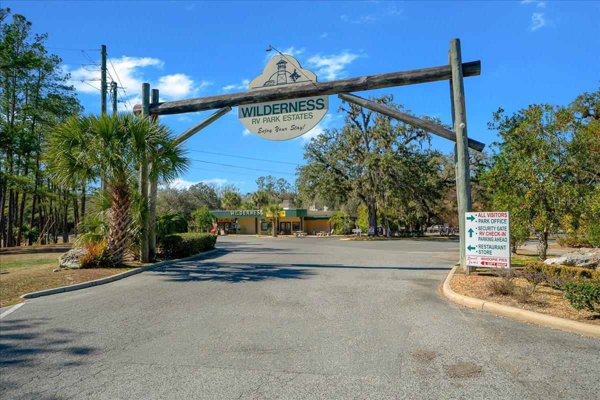 TOWN PARK AT THE WILDERNESS RV PARK ESTATES - Land