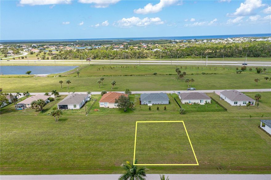 VACANT LOT IN BURNT STORE VILLAGE - Own a piece of paradise today. Consider this vacant lot in Burnt Store Village, a growing deed-restricted community. Lot dimensions for the property are 80x125x80x120. Build your dream home here & start living the Florida lifestyle with access to all the amenities the area offers including golf, boating, fishing, biking & so much more. Property is just minutes from Burnt Store Marina. Neighborhood is ideally located along the Burnt Store Rd Corridor w/easy access to Punta Gorda, Cape Coral and Ft Myers. Community amenities include a park with playground, gazebo & basketball court plus a picturesque, lakefront walking trail with picnic areas & benches. Enjoy the serene setting during your daily walks. Lot has county water & sewer available.