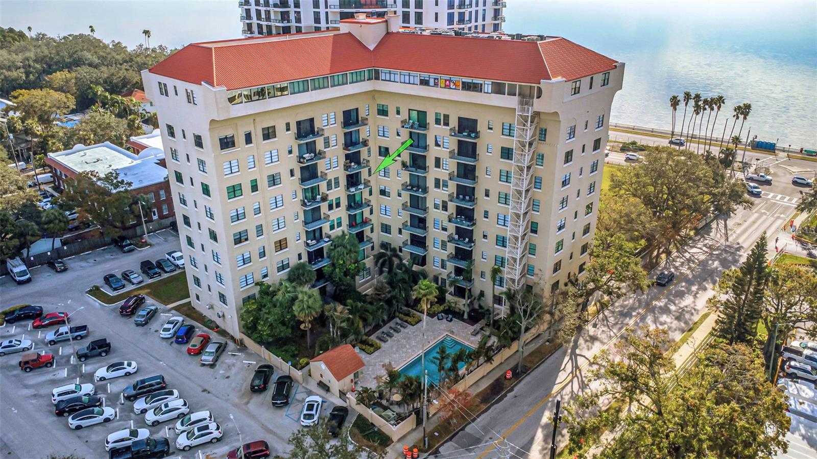 Breathtaking Bayshore Living – 6th-Floor Condo with Million-Dollar Views! Welcome to your dream home on the iconic Bayshore Boulevard! This gorgeous 6th-floor condo offers sweeping views of Tampa Bay, the beautifully maintained pool and hot tub, and those unforgettable sunset vistas right from your private balcony. Whether you're sipping coffee at sunrise or enjoying a glass of wine in the evening, the view is always spectacular. Step inside to a spacious, light-filled layout designed for both comfort and style. This well-maintained residence features an inviting atmosphere perfect for relaxing or entertaining guests. Located just minutes from Historic Hyde Park, Downtown Tampa, and the vibrant Channelside District, you’ll love the walkability and access to Tampa’s top-rated restaurants, boutique fitness studios, nightlife, and major attractions like Amalie Arena (Tampa Bay Lightning) and Raymond James Stadium (Tampa Bay Bucs). You're even steps away from the world-famous Gasparilla Parade route—an unbeatable location for year-round fun! Enjoy the ease of homeownership with an HOA that includes sewer, water, trash, and pest control, allowing you more time to enjoy the best of Bayshore living. This home is priced to sell and offers a rare opportunity to own a slice of paradise in one of Tampa’s most sought-after communities. Schedule your private showing today—don’t miss your chance to live the Bayshore lifestyle! This is YOUR HOME!