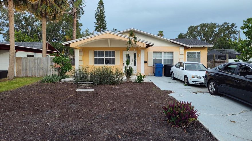 This 3-bedroom, 2-bath block home offers approximately 1,600 sq ft of interior space and is ready for renovation. The property has been fully gutted, providing a blank canvas for your design vision. Located in the desirable Shore Acres neighborhood, homes in the area are seeing strong after-repair values (ARVs), with renovated properties selling over $400,000. The lot includes a spacious, fenced backyard with mature landscaping. No HOA or CDD fees. Don’t miss this opportunity to add value in one of St. Petersburg’s most established neighborhoods.